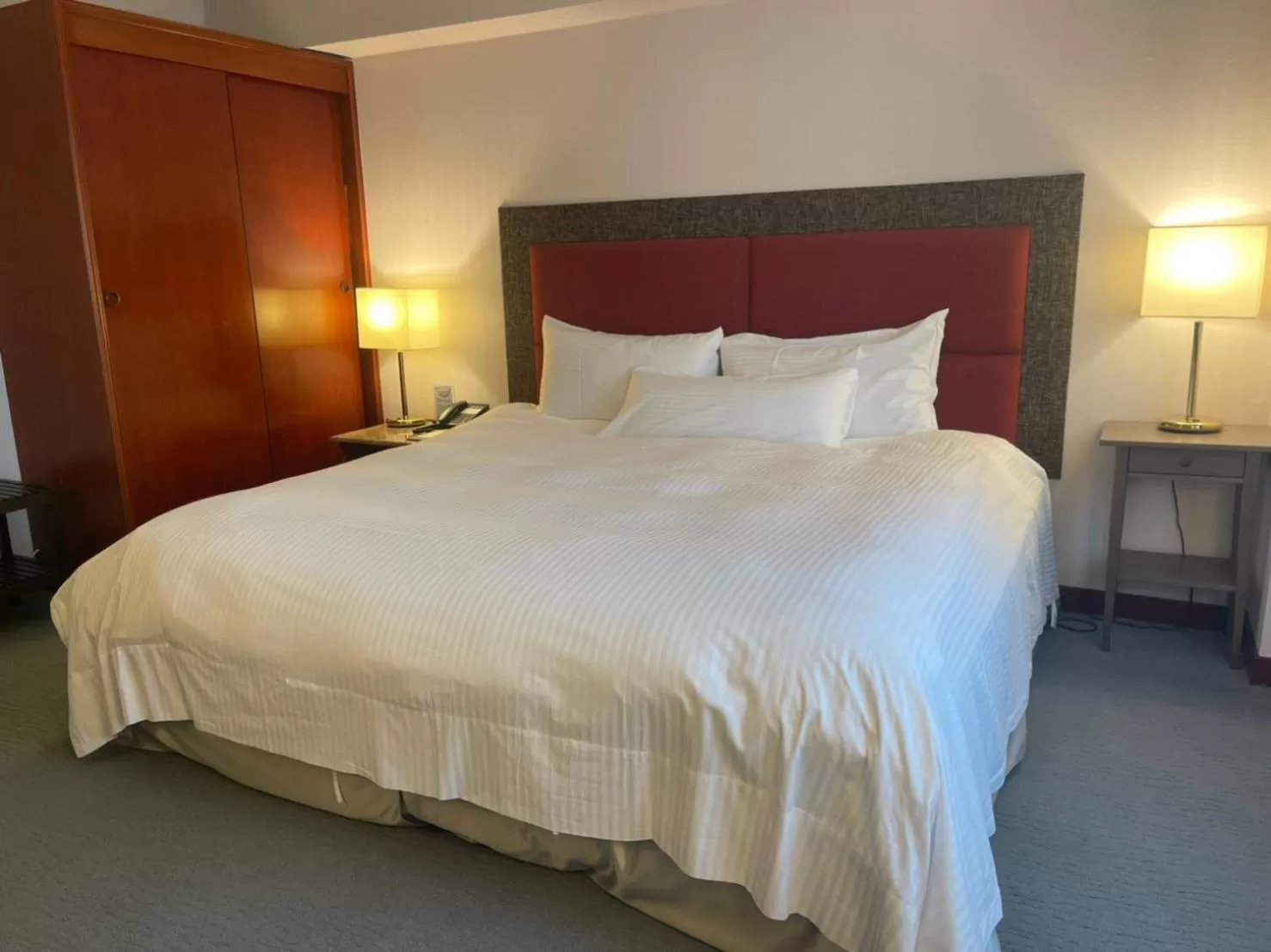 Bed in The Howard Plaza Hotel Kaohsiung