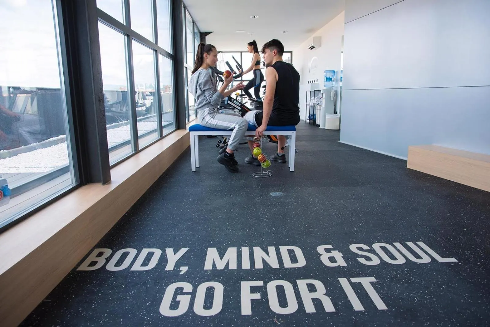 Fitness centre/facilities in Gran Hotel Lakua