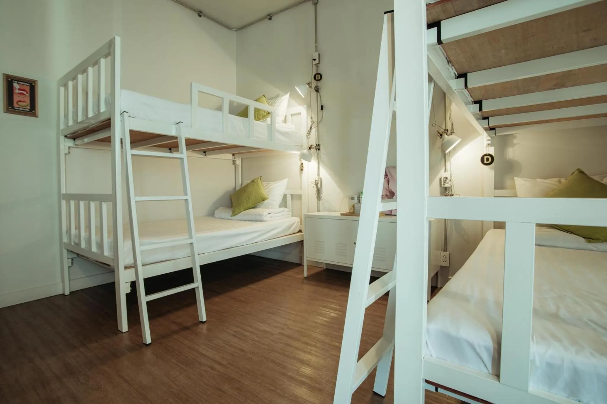 Bed in J Poshtel Chiangmai