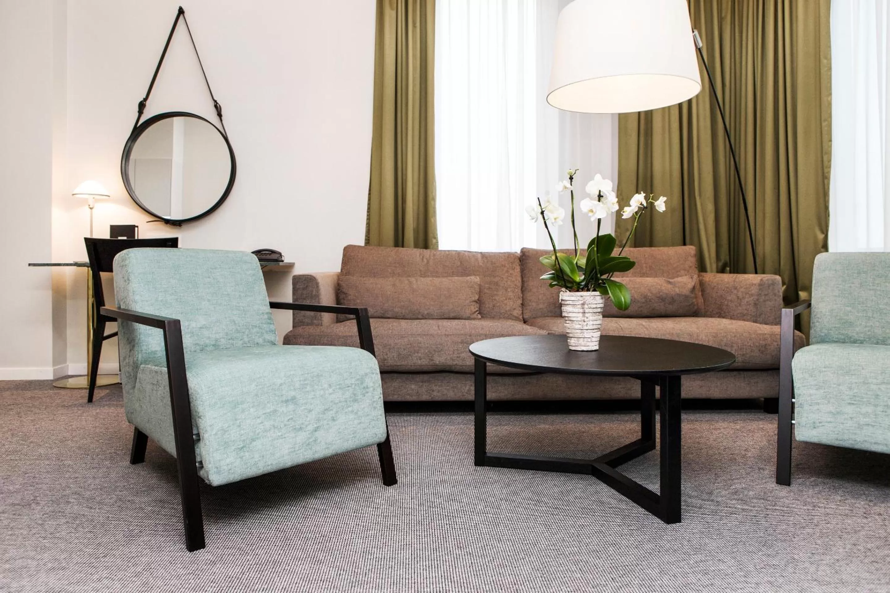 Living room in Elite Hotel Ideon, Lund