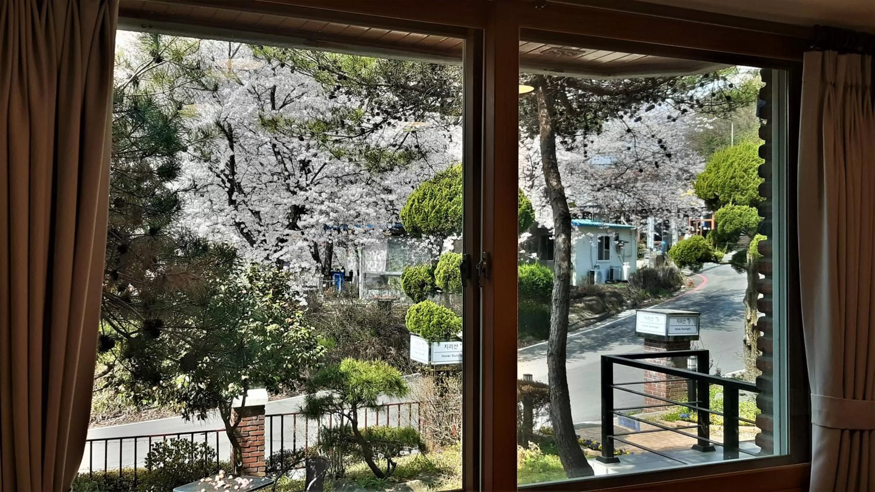 Garden in Hotel Jirisan Haetsal