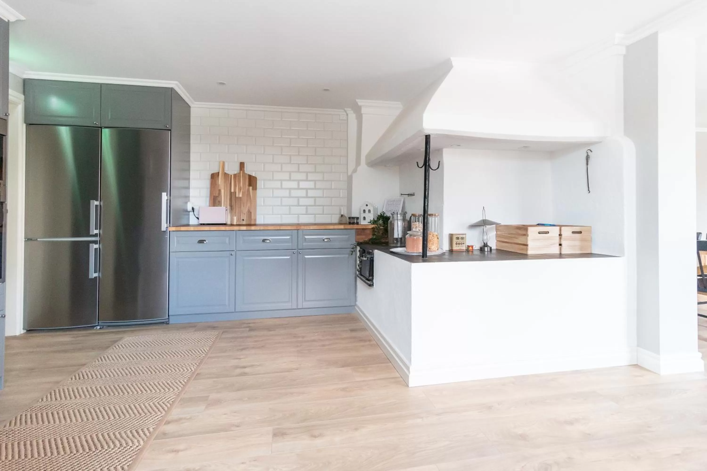 Communal kitchen, Kitchen/Kitchenette in Segerstadsby Gårdshotell AB