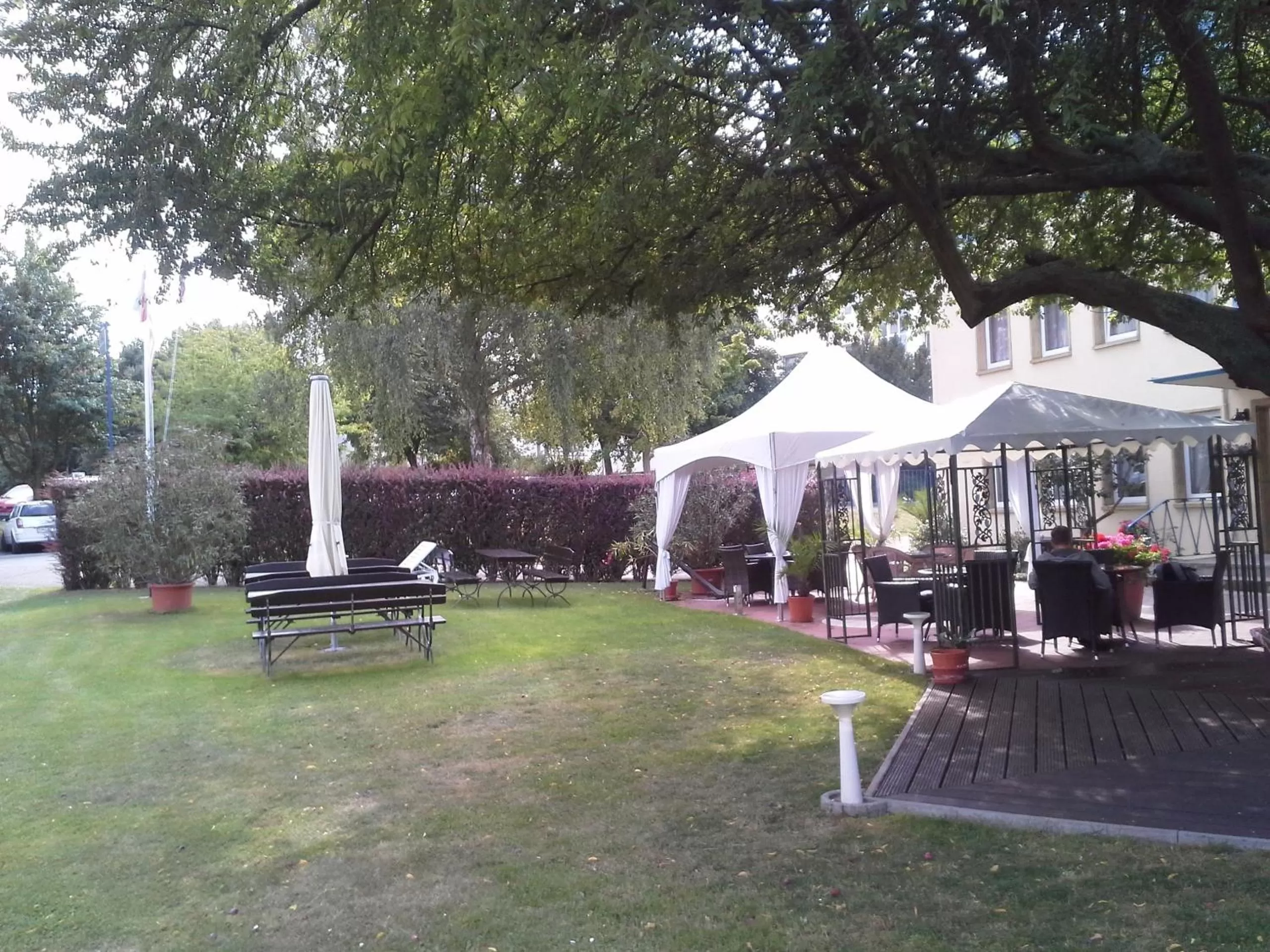 Patio in Hotel Bertramshof