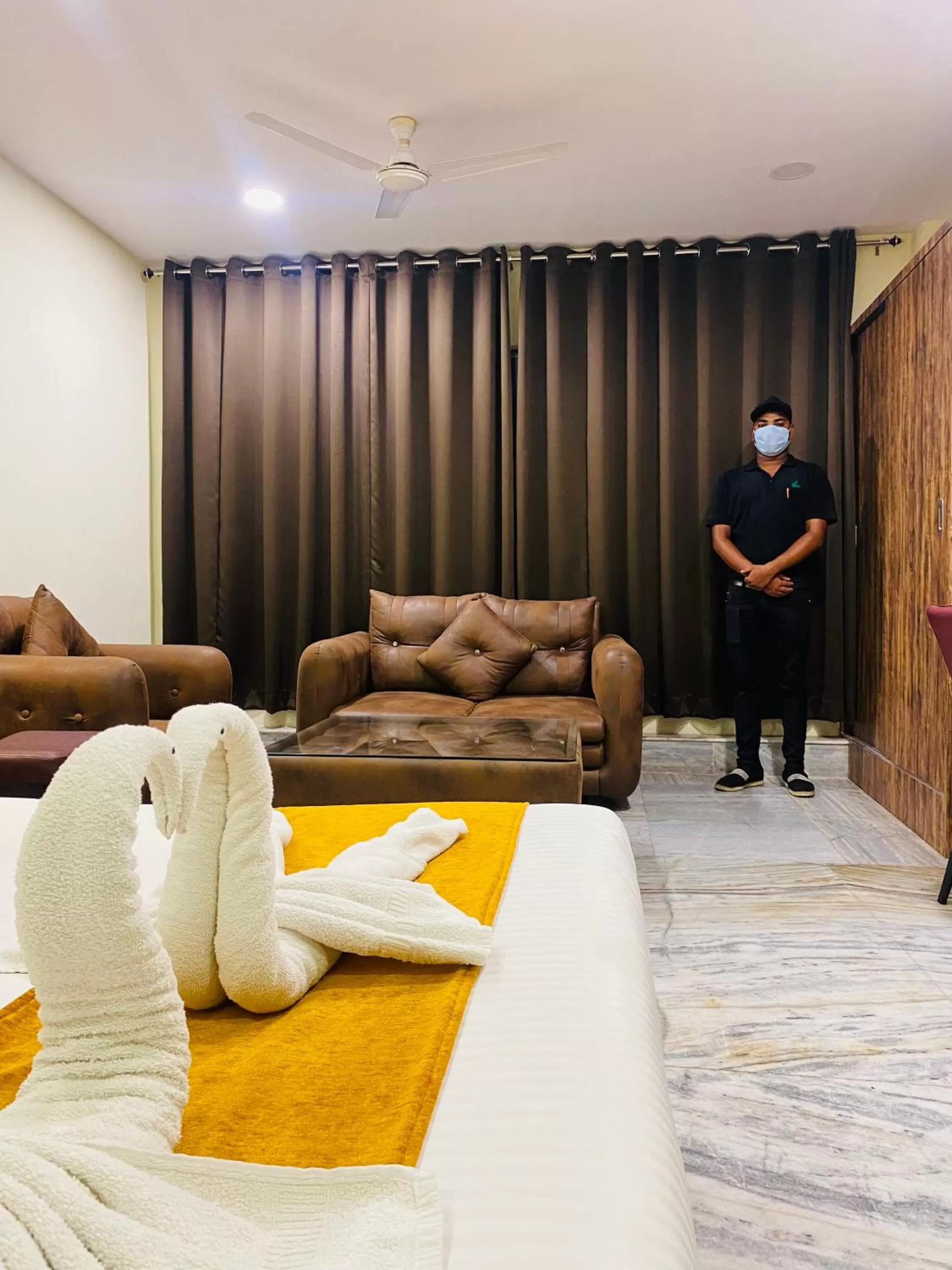 Bedroom in Hotel Grand Residency