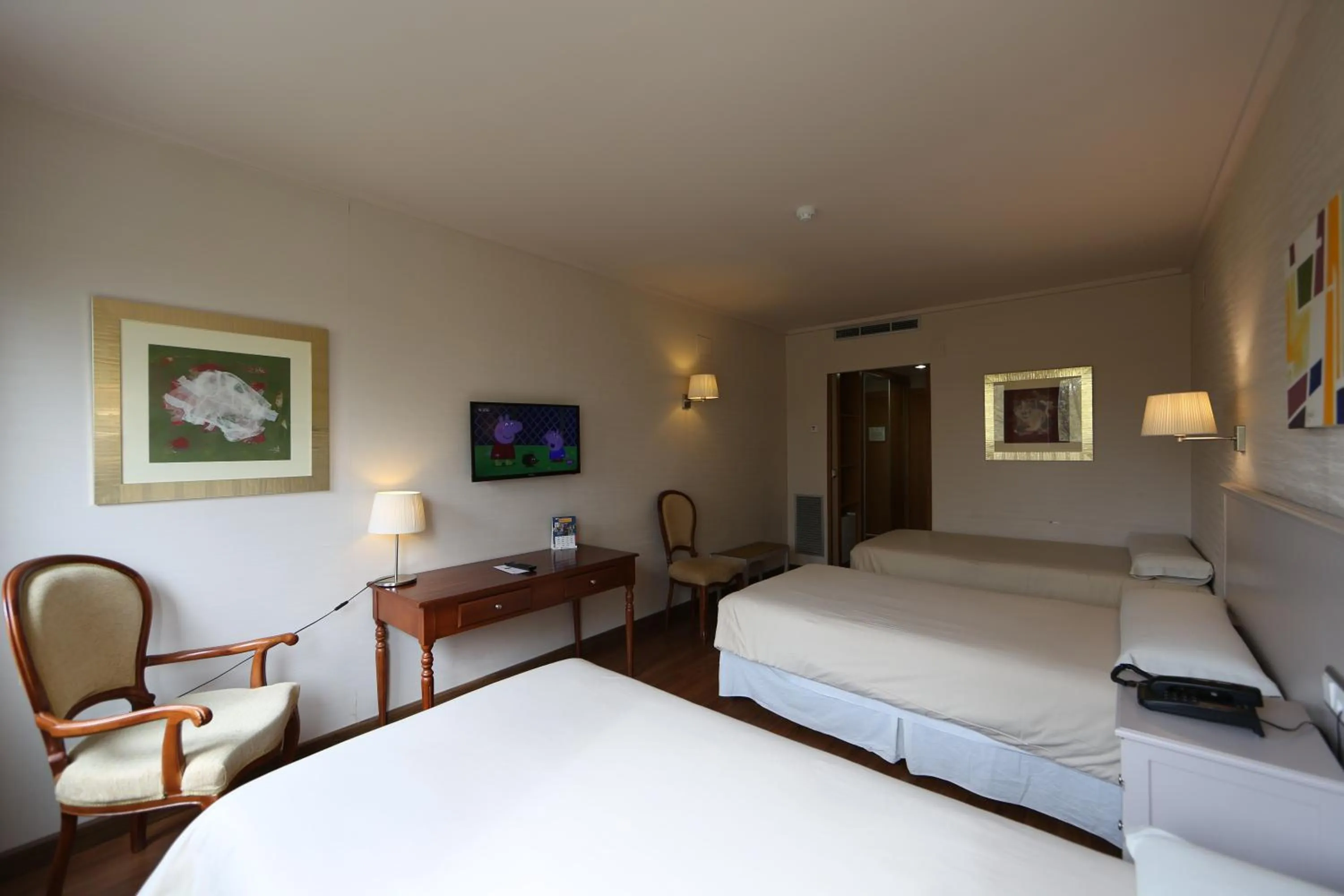 Bed in Hotel Universidad