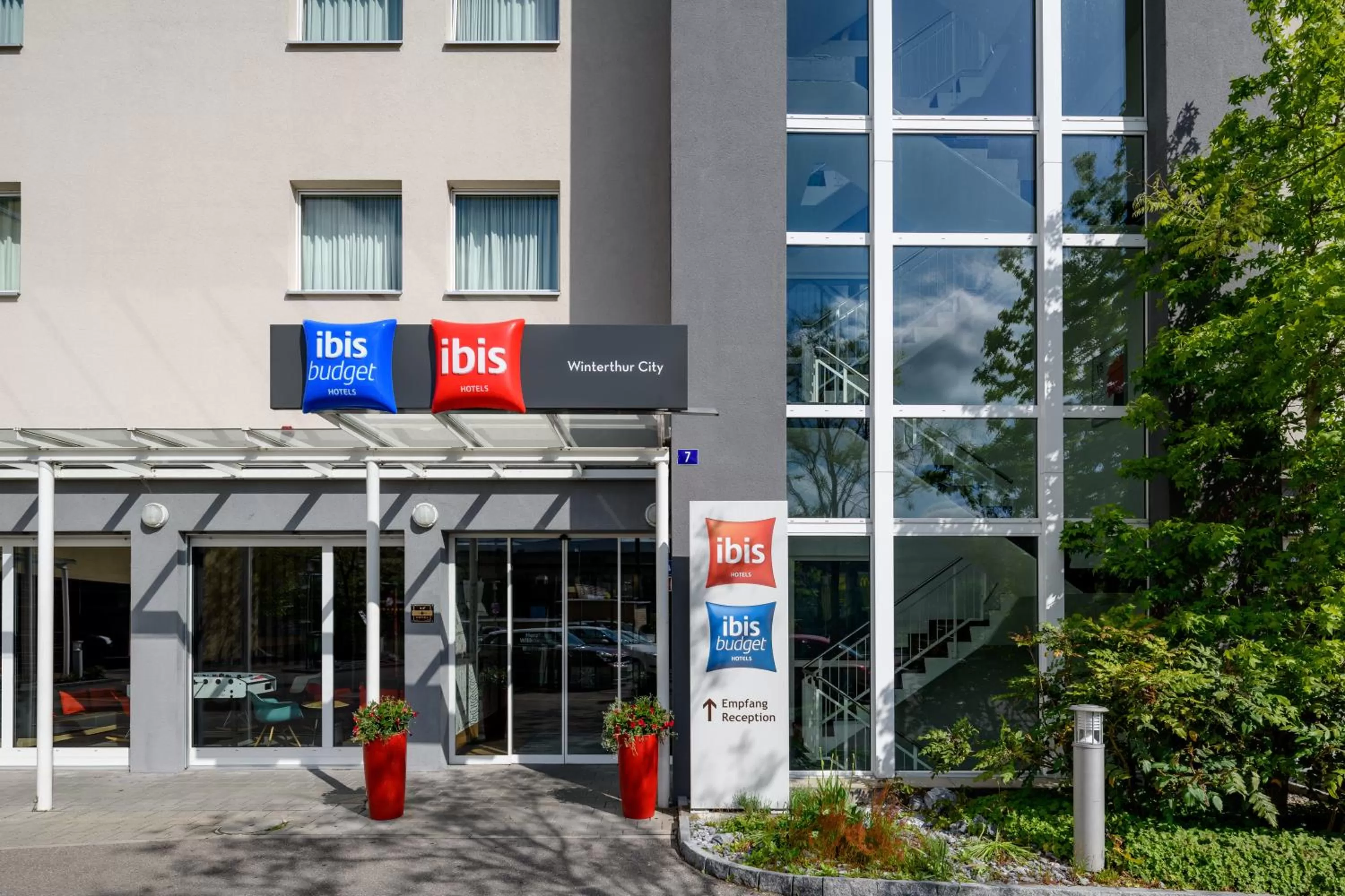 Property building in ibis Winterthur City