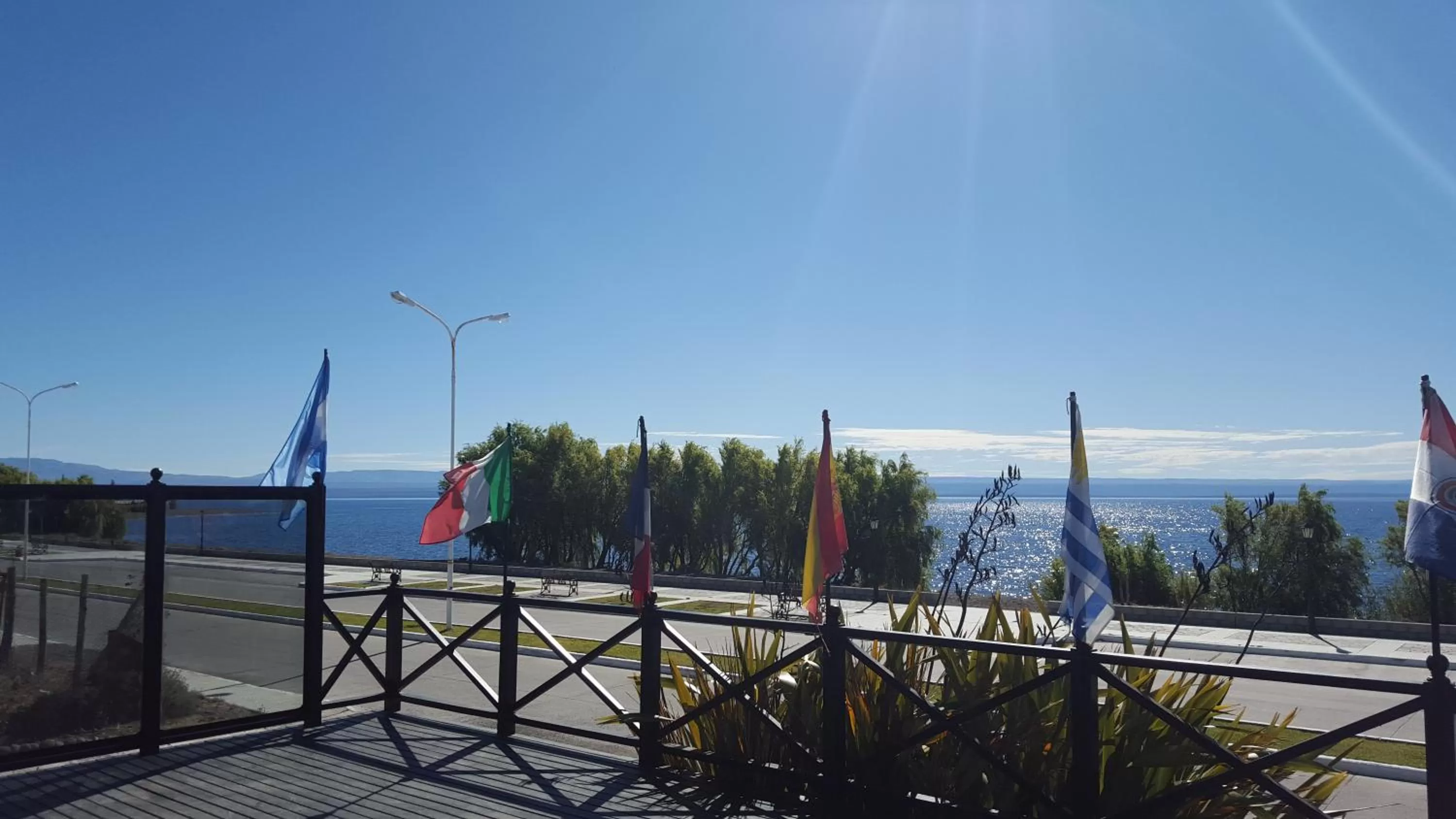 Lake view in Hotel Mora