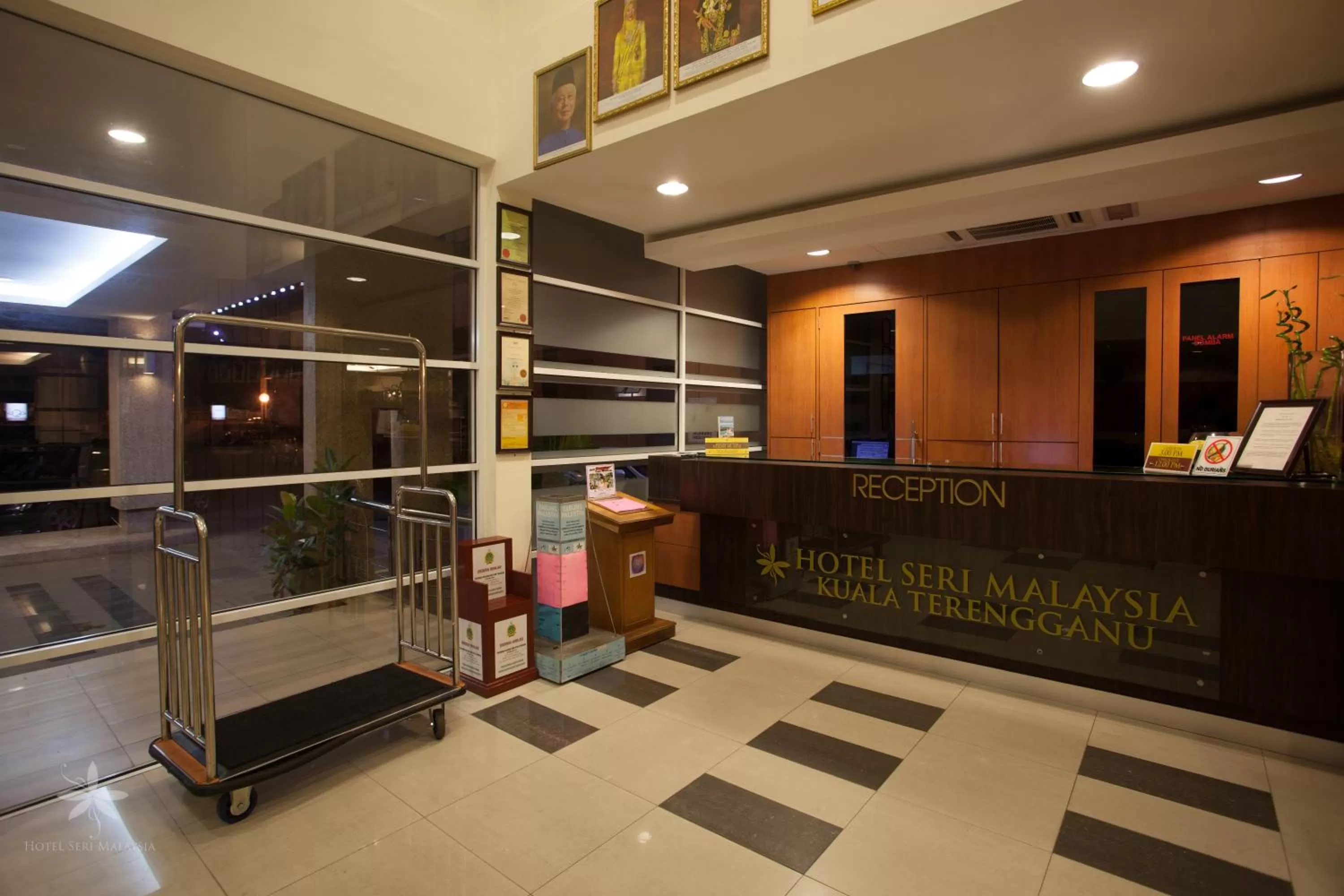 Lobby or reception in Hotel Seri Malaysia Kuala Terengganu