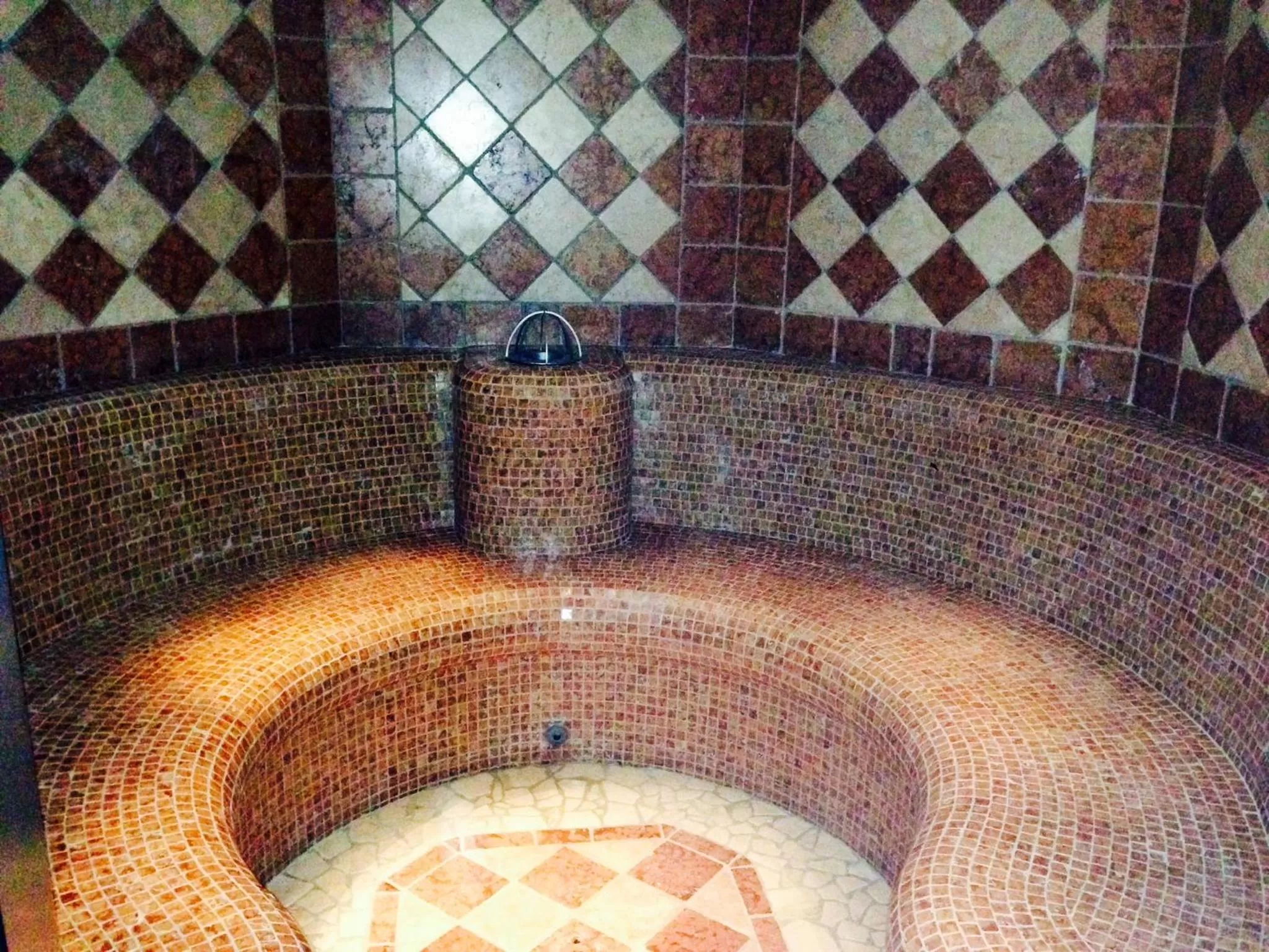 Steam room in Schloss Matzen