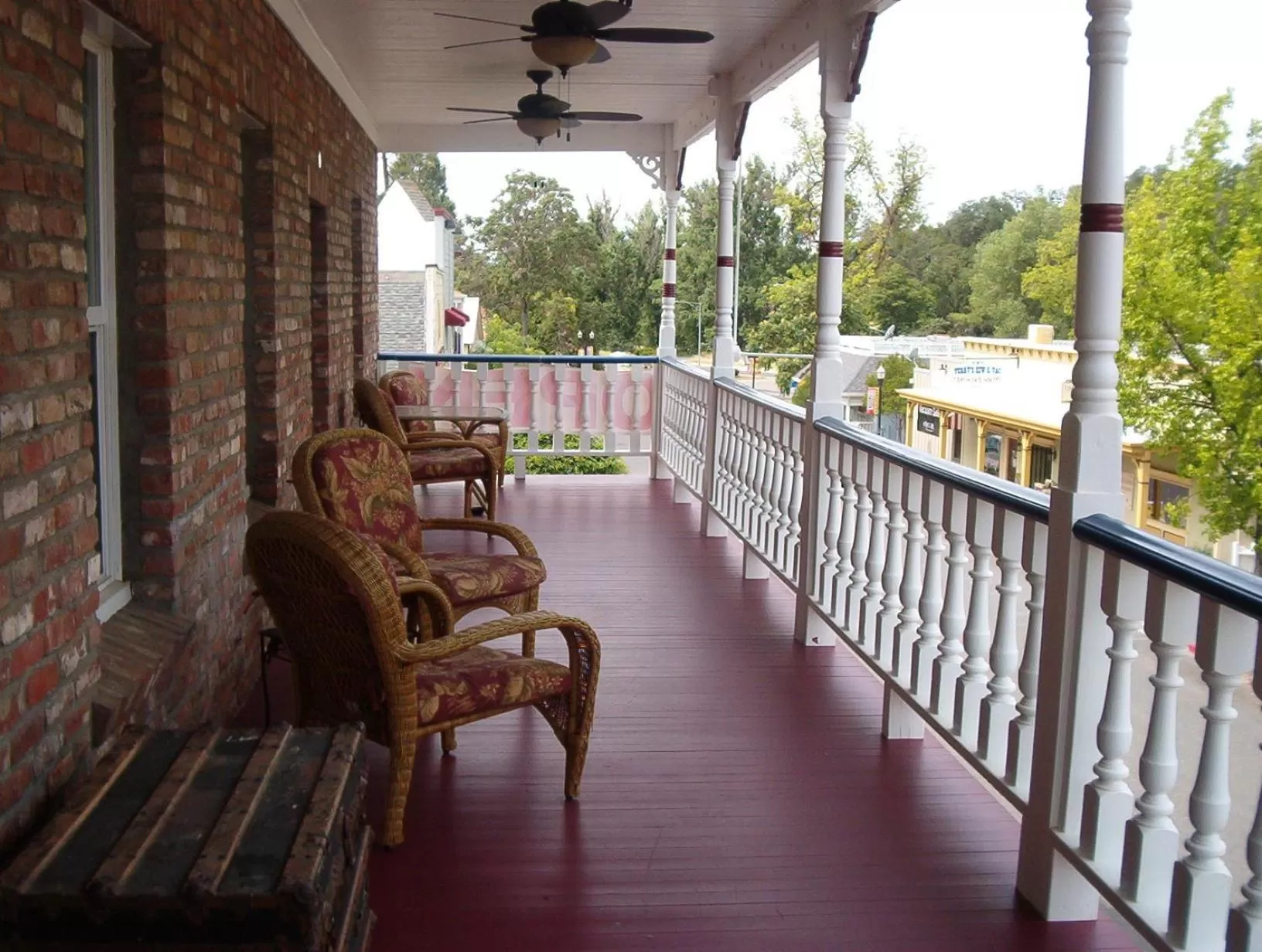 Bird's eye view in Jamestown Hotel