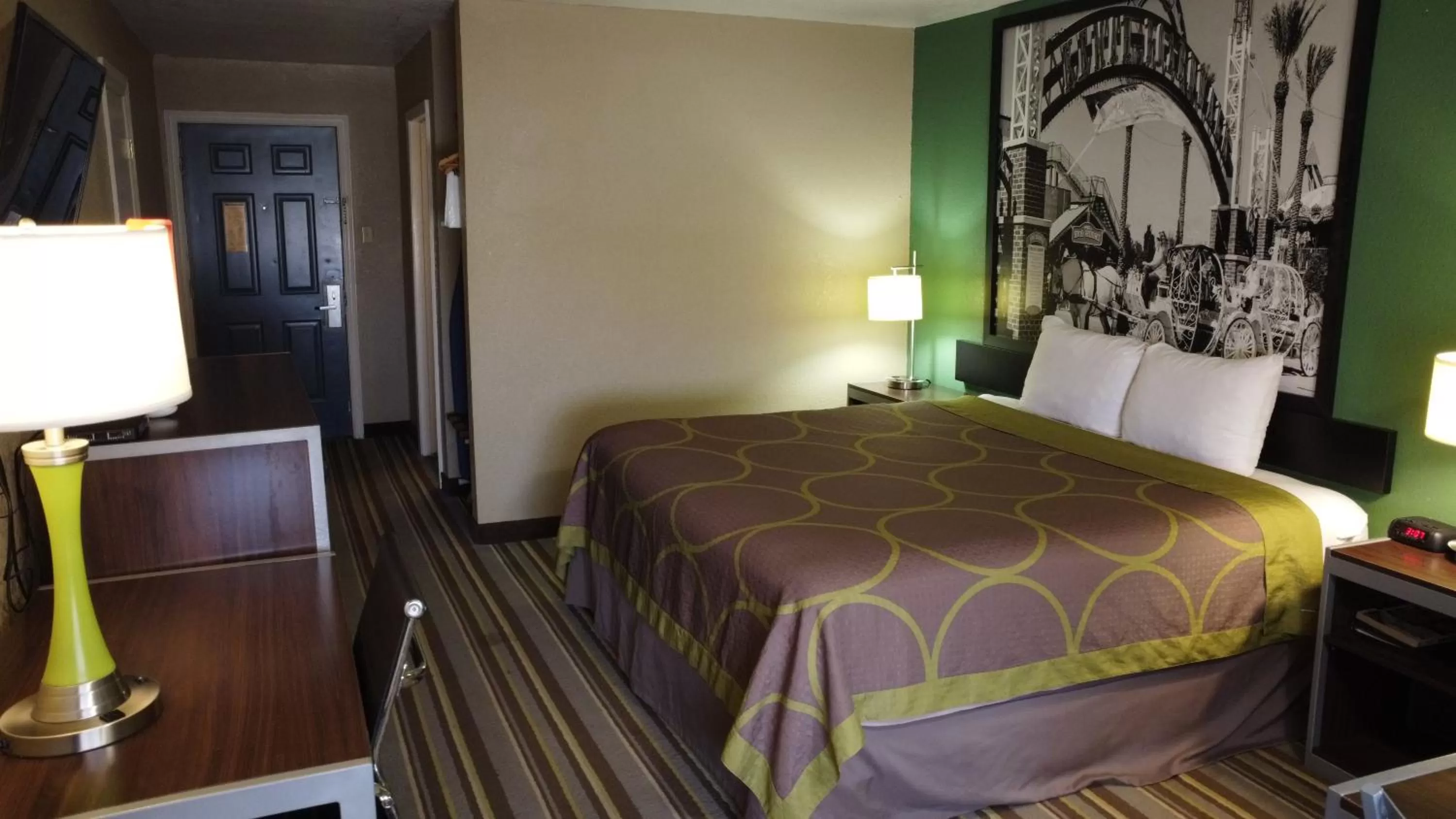 Bed in Super 8 by Wyndham Kingsville