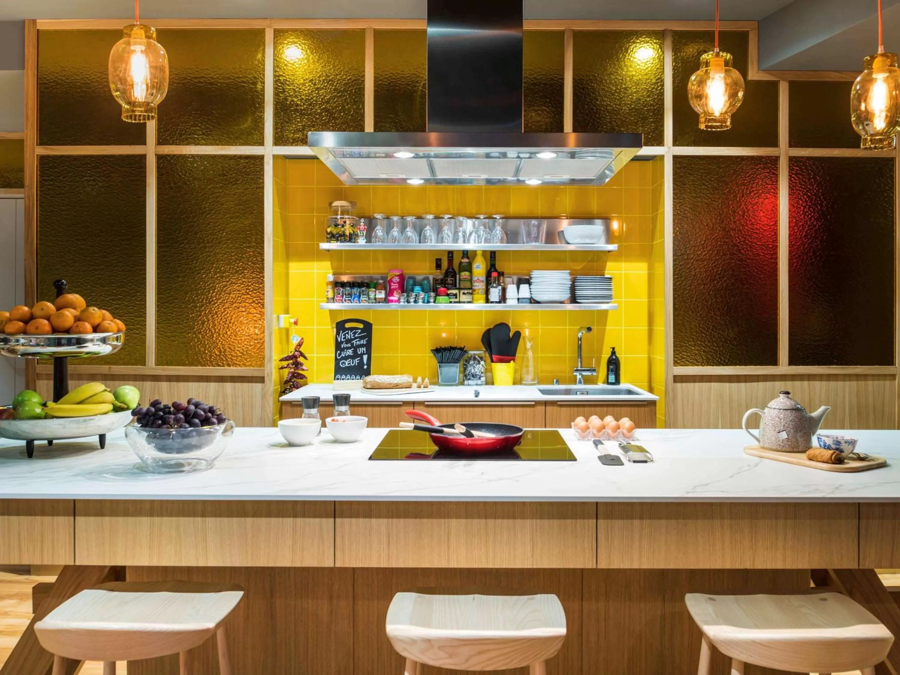 Restaurant/places to eat in Aparthotel Adagio Paris Bercy Village