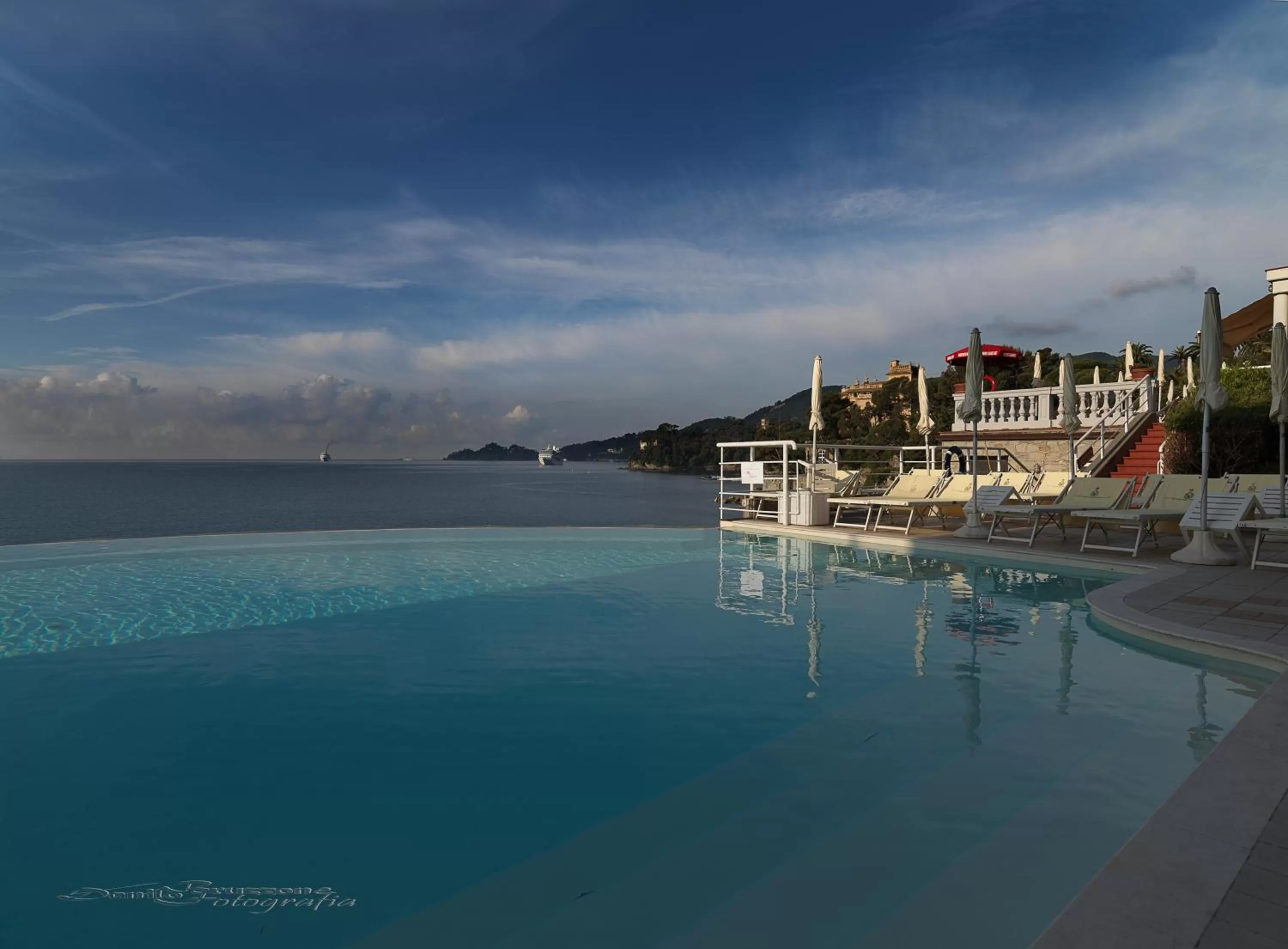 Swimming pool in Excelsior Palace Portofino Coast
