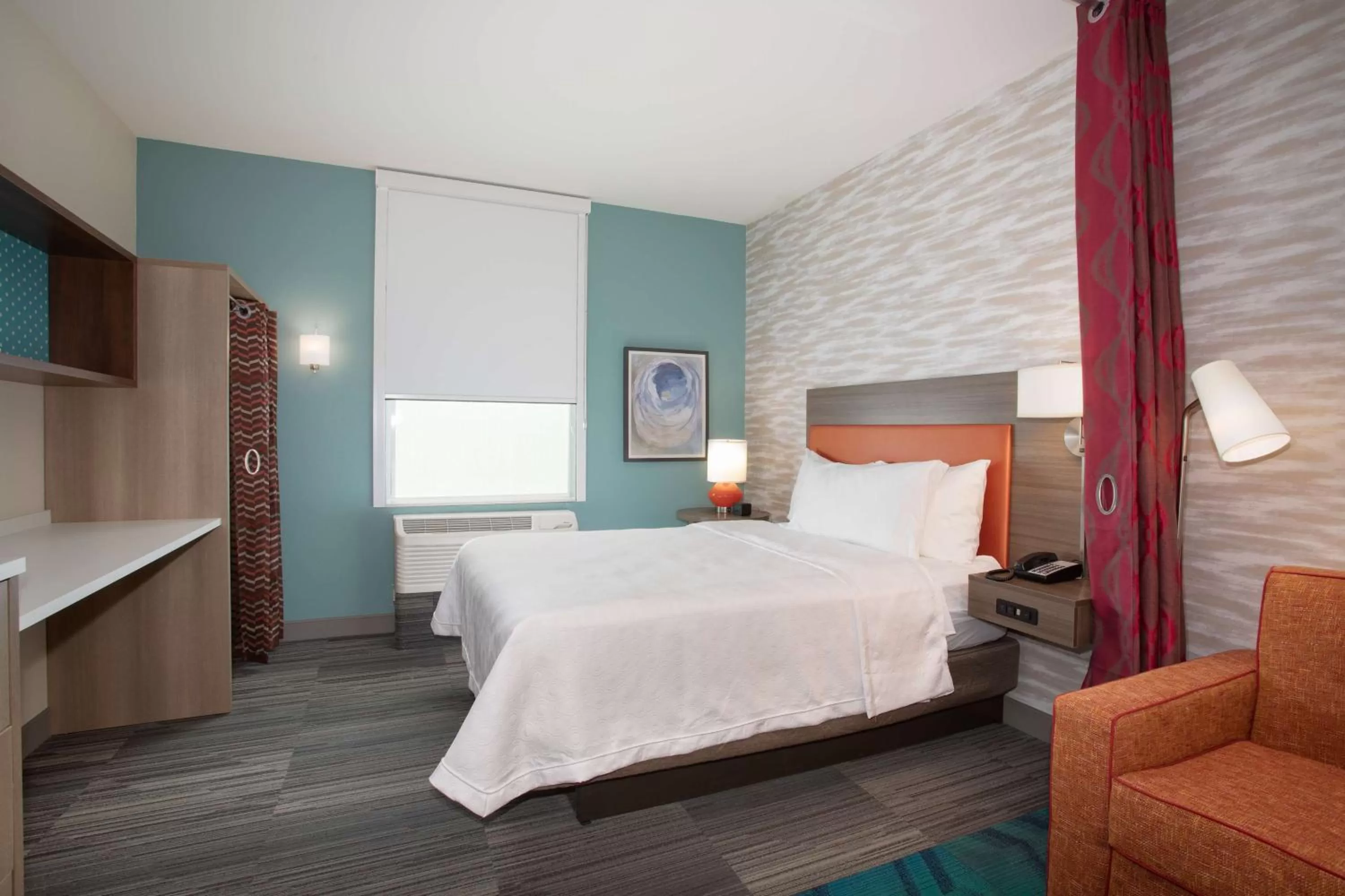 Bed in Home2 Suites By Hilton Omaha Un Medical Ctr Area