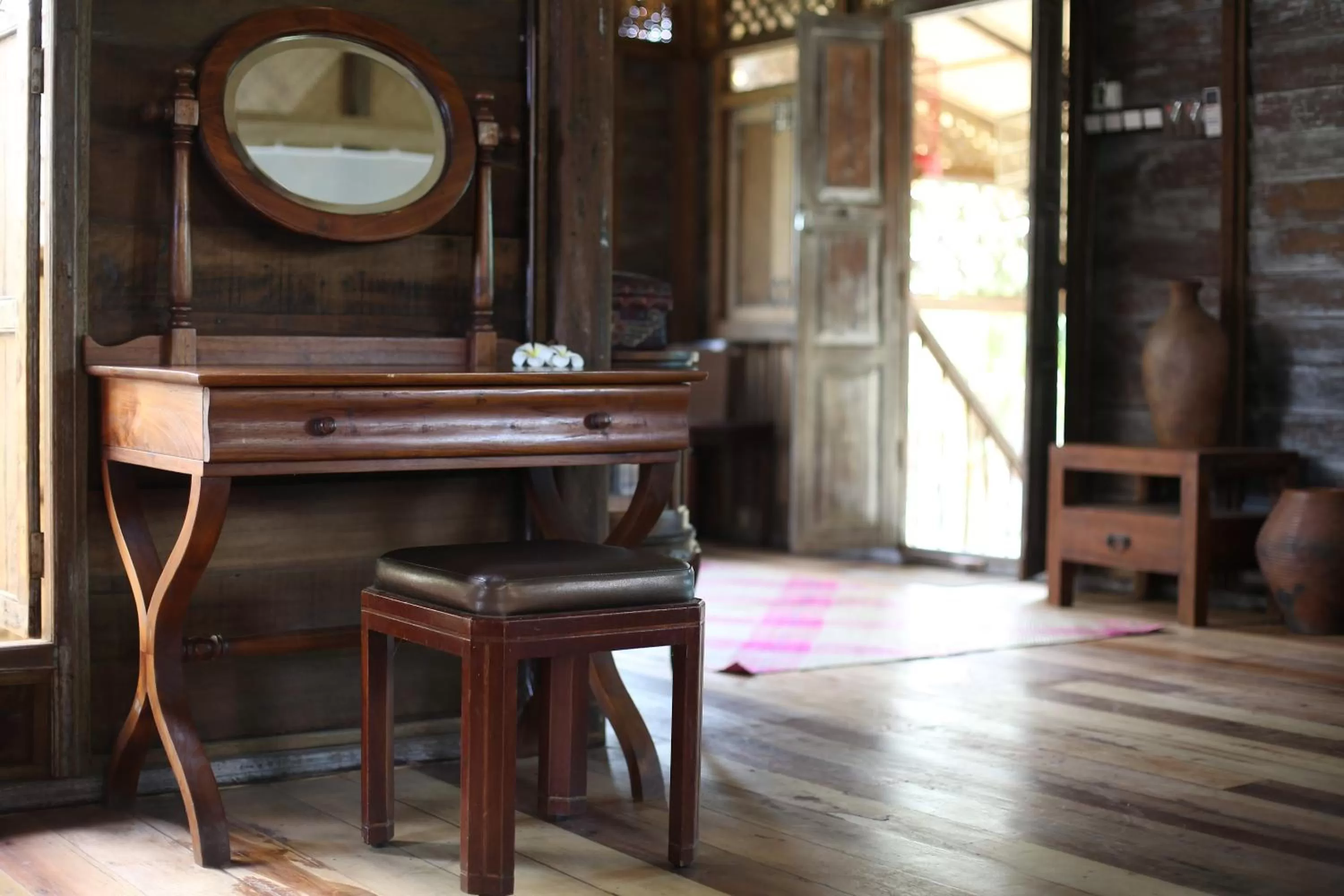 Living room in Kunang Kunang Heritage Villas