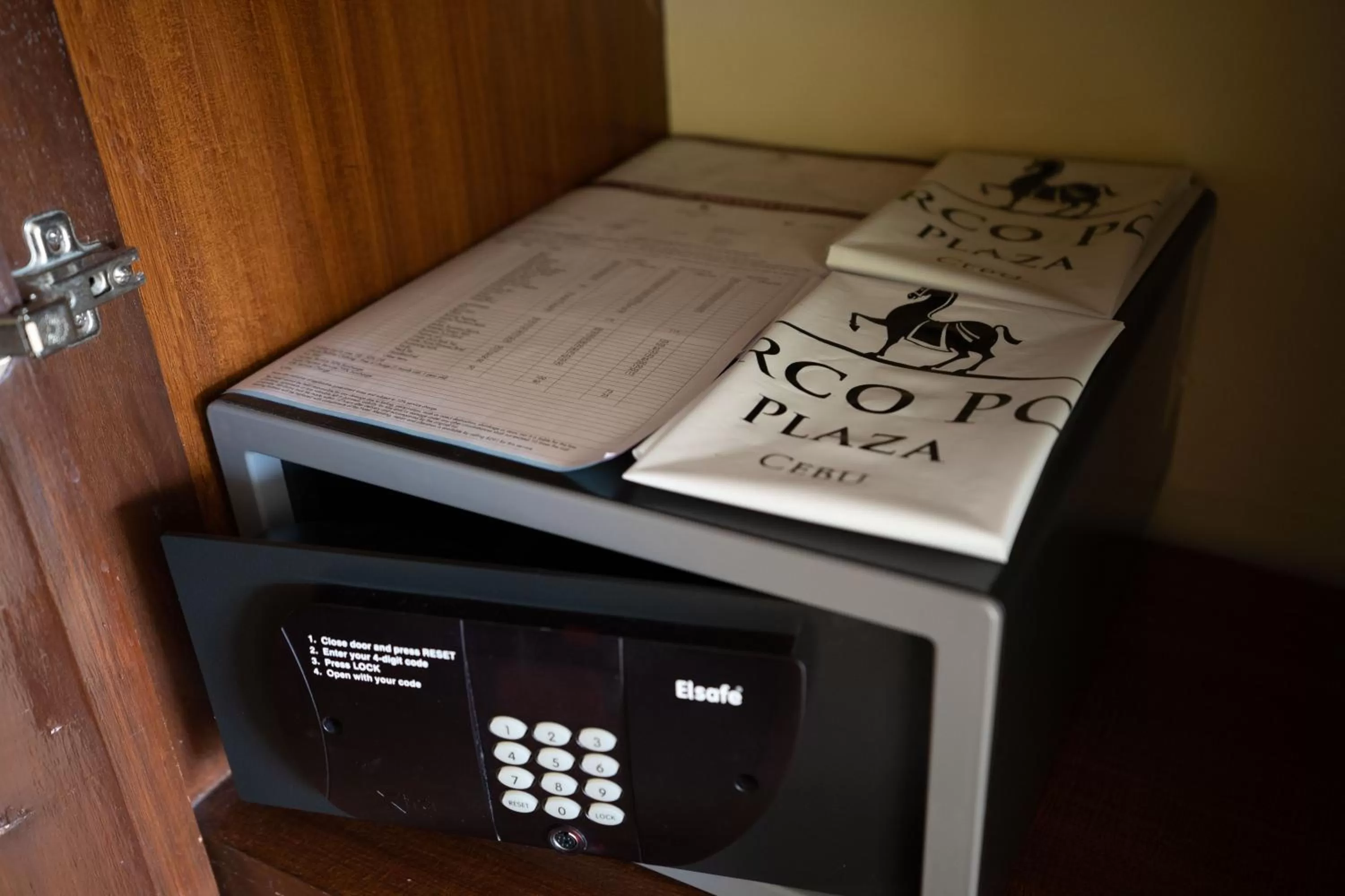 safe in Marco Polo Plaza Cebu