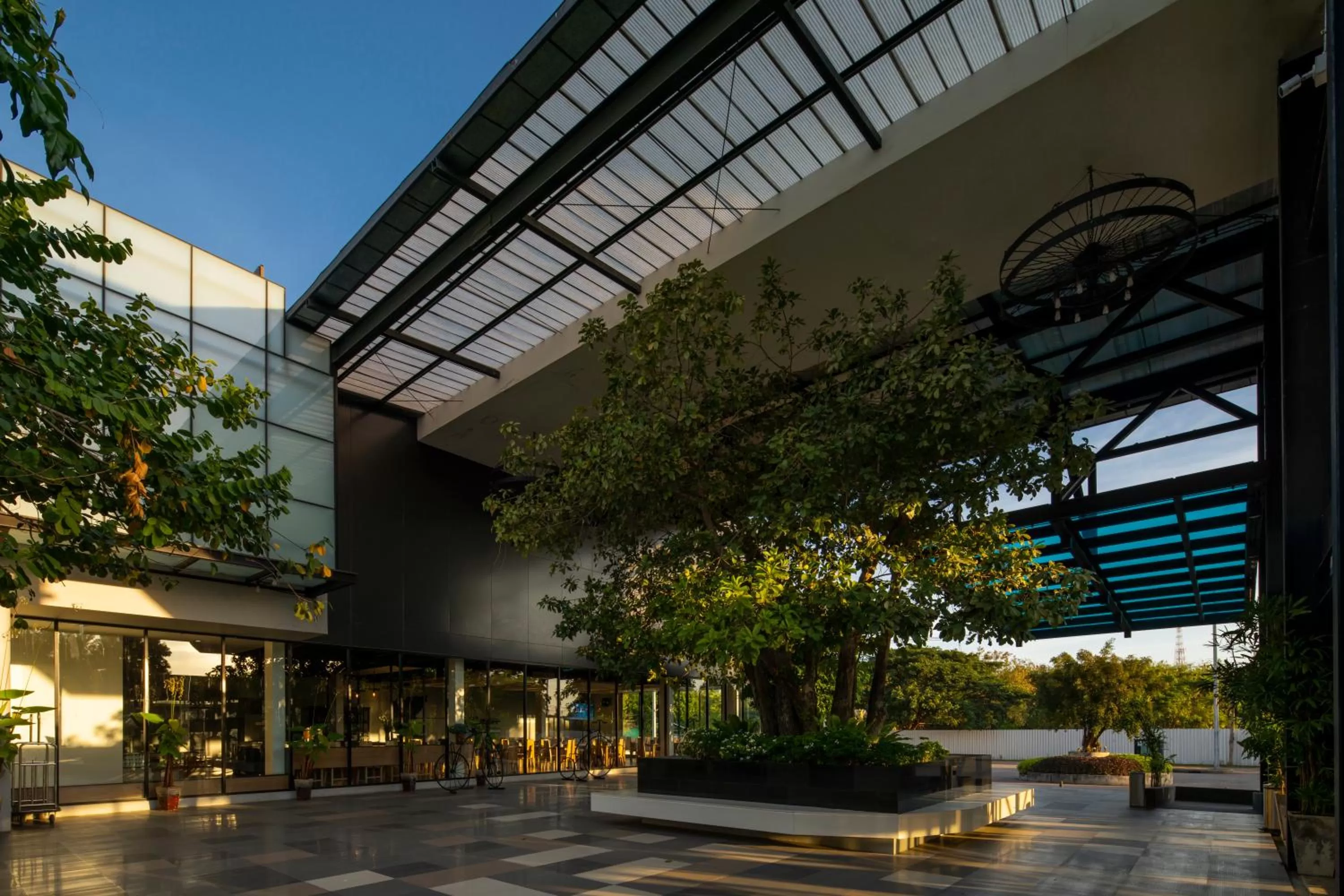 Property building in The VELO'S Hotel and Pumptrack