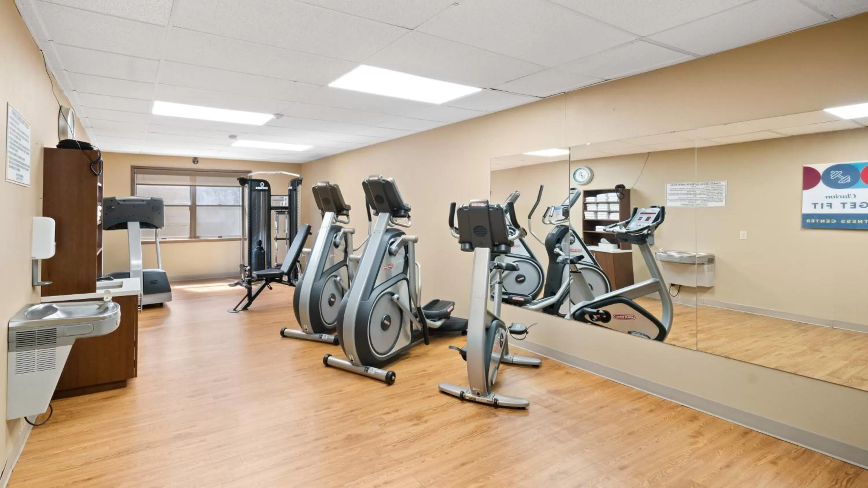 Fitness centre/facilities in Clarion Hotel & Suites Fairbanks near Ft Wainwright