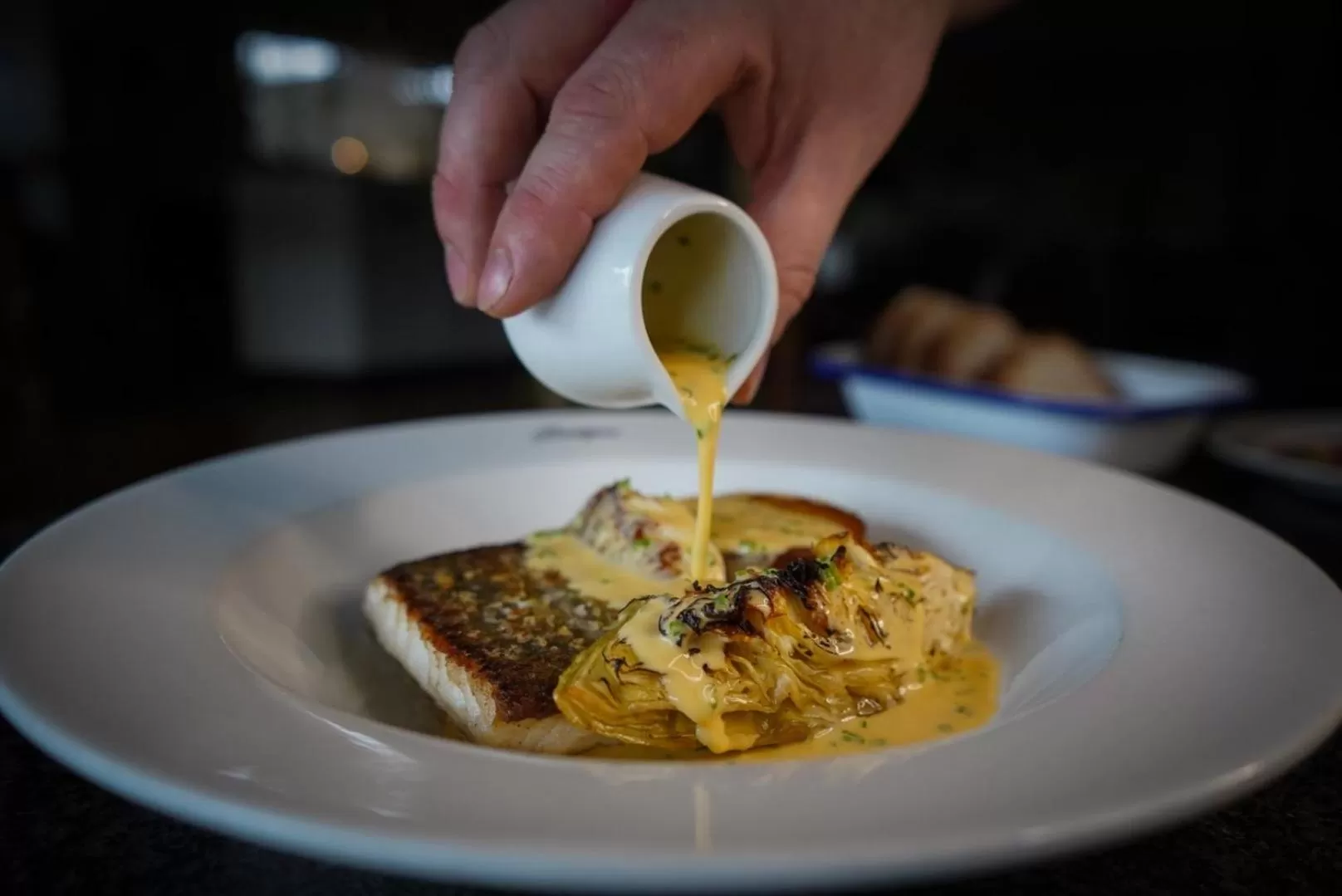 Restaurant/places to eat in Hustyns Resort Cornwall