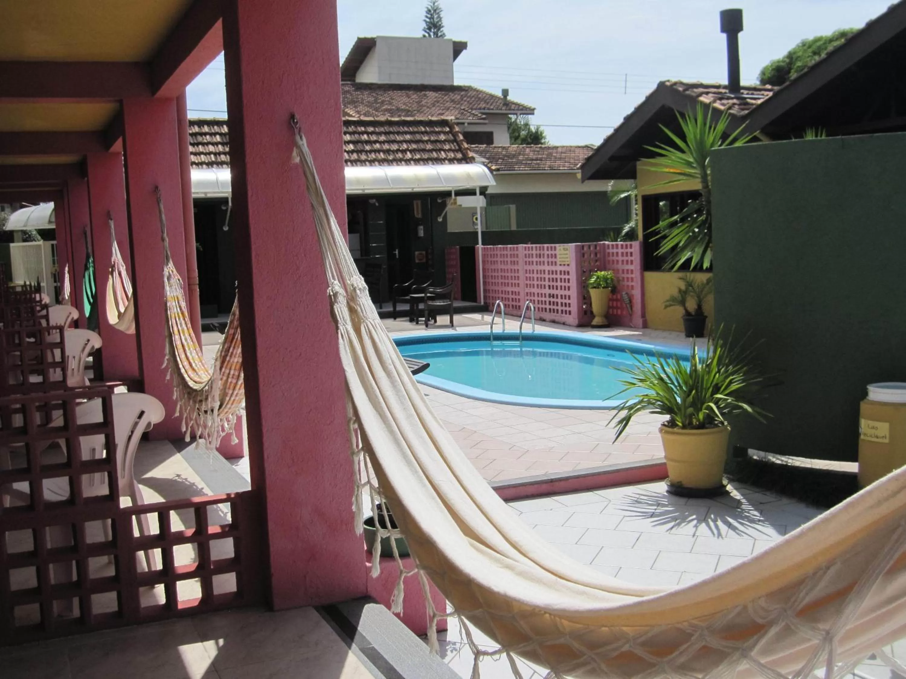 Balcony/Terrace in Pousada Vento Sul