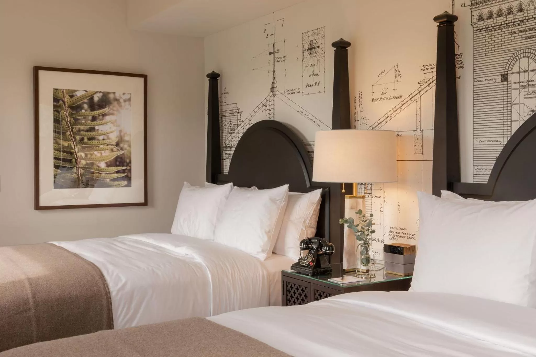 Bed in The Lodge at St Edward Park