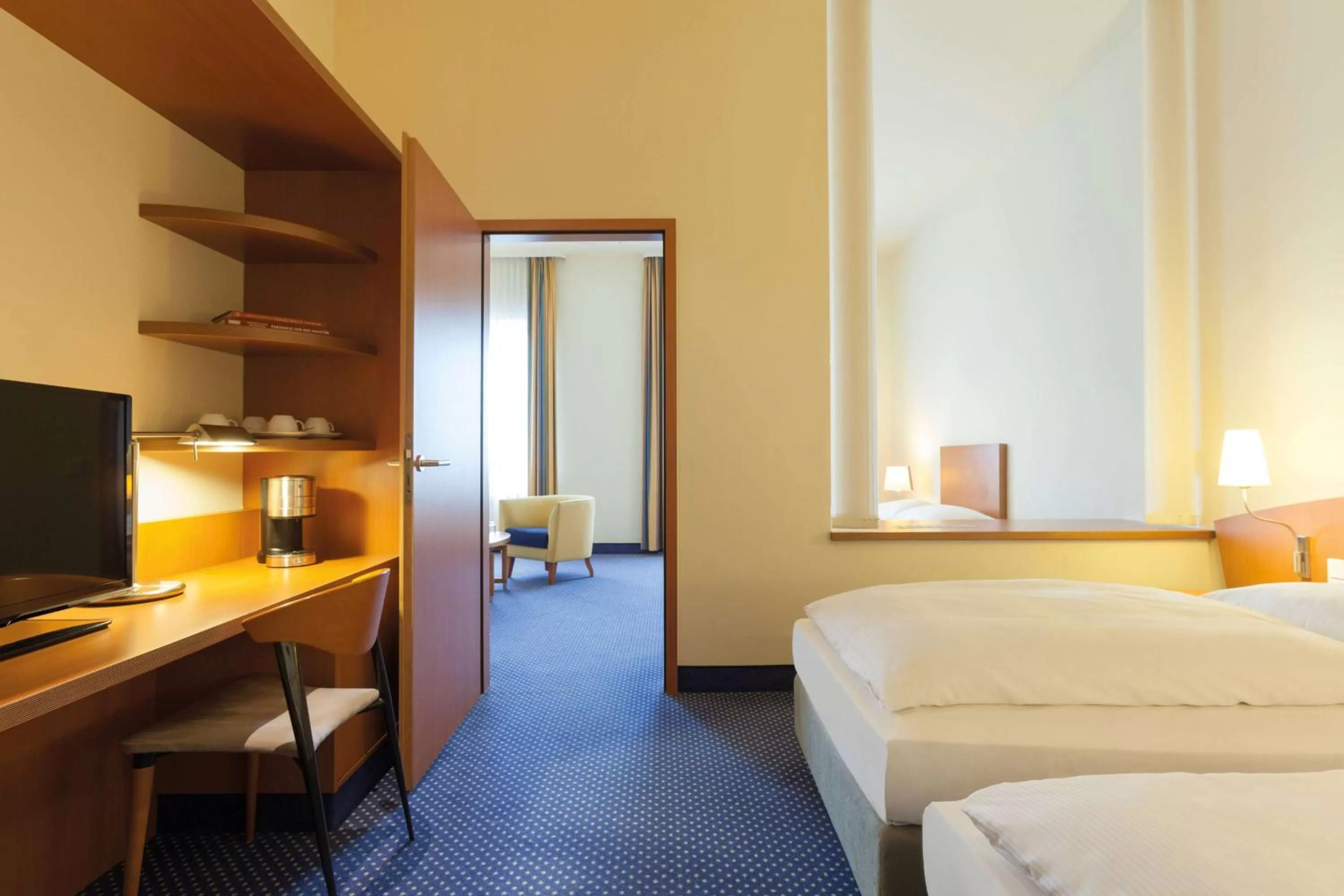 Photo of the whole room, Bed in Vienna House by Wyndham Baltic Stralsund