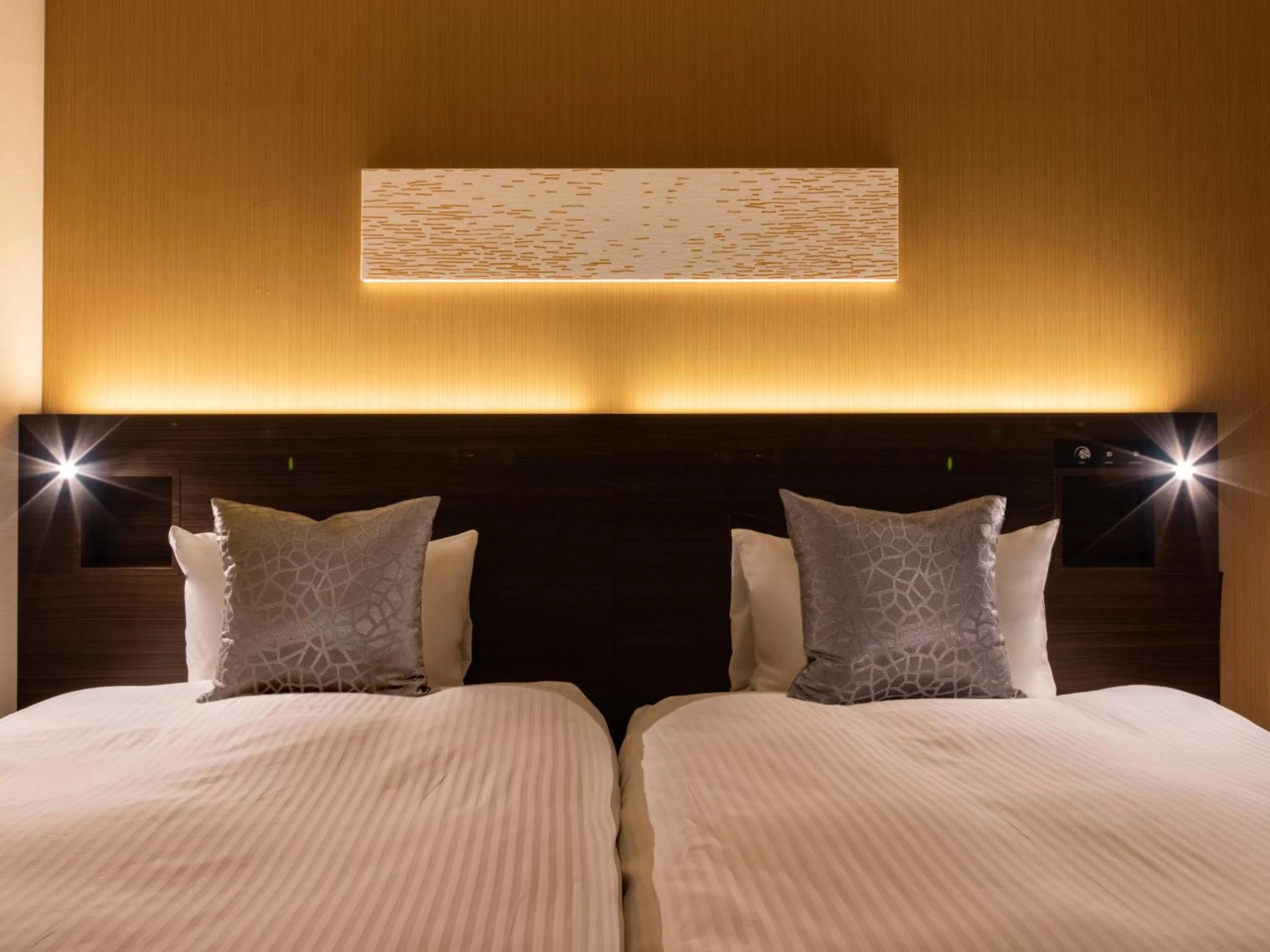 Bed in Hotel Vista Matsuyama