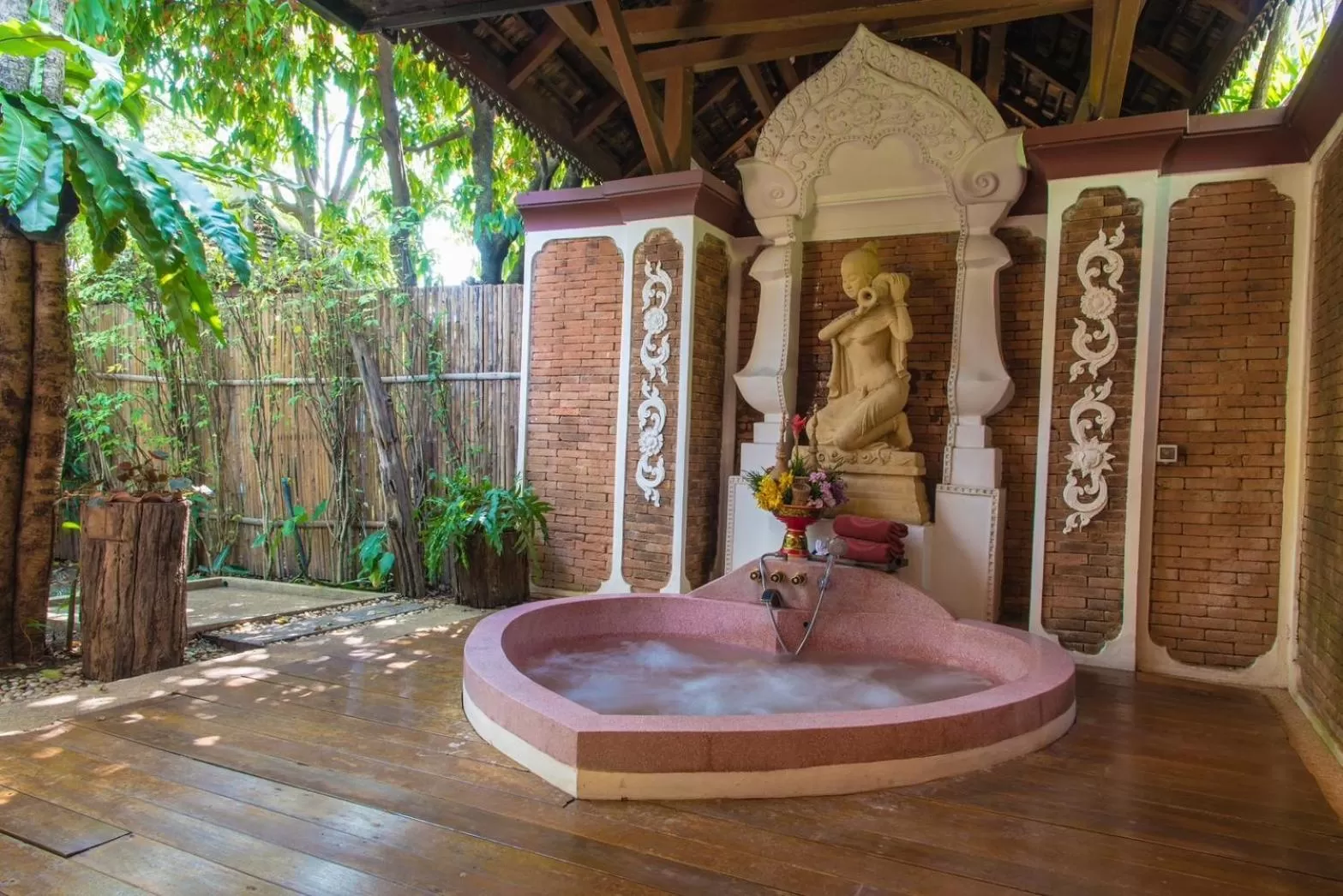 Open Air Bath in Khum Phaya Resort & Spa Boutique Collection