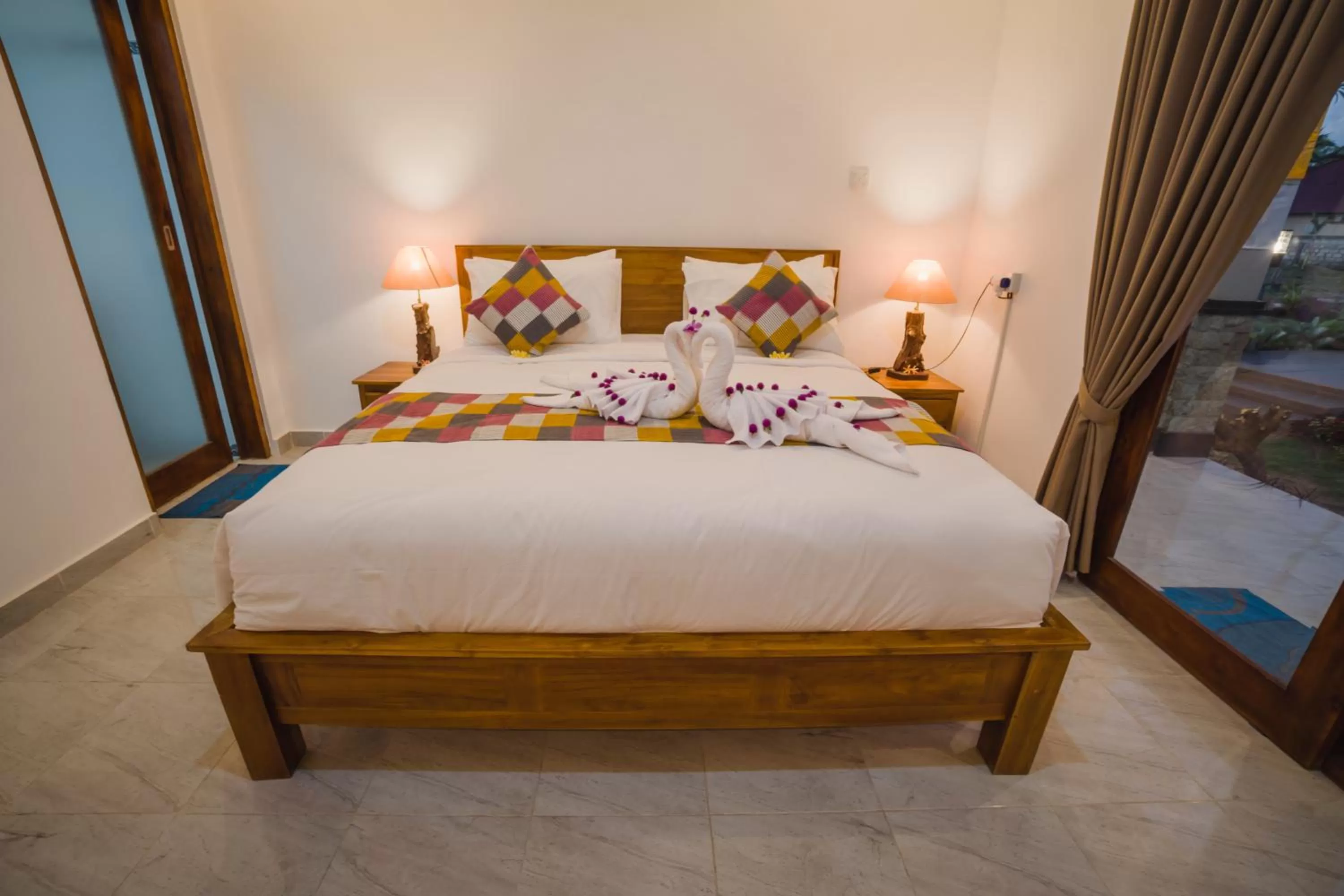 Bed in Pi Karya Beach