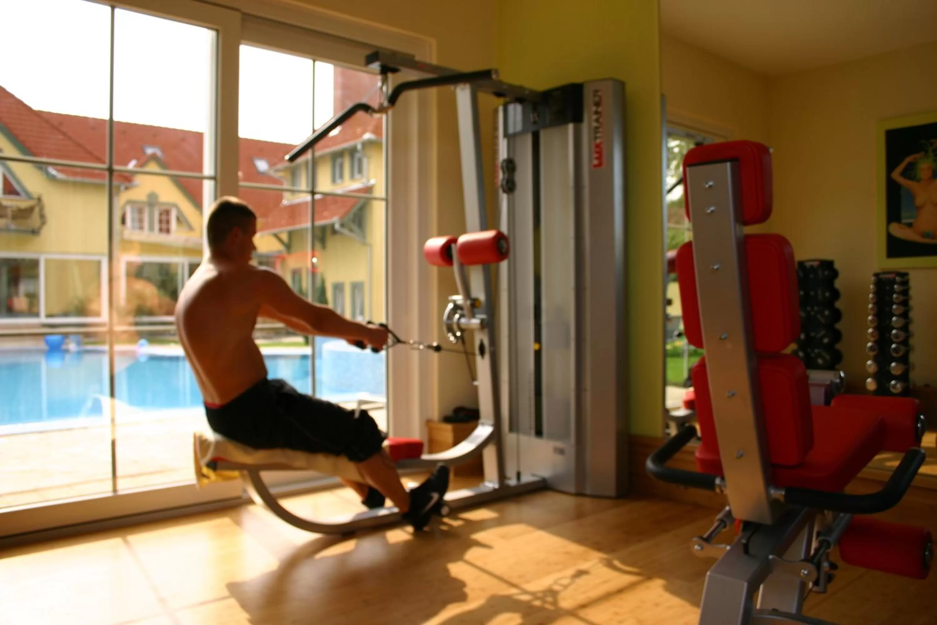 Fitness centre/facilities in Wellness Hotel Kager Harkány