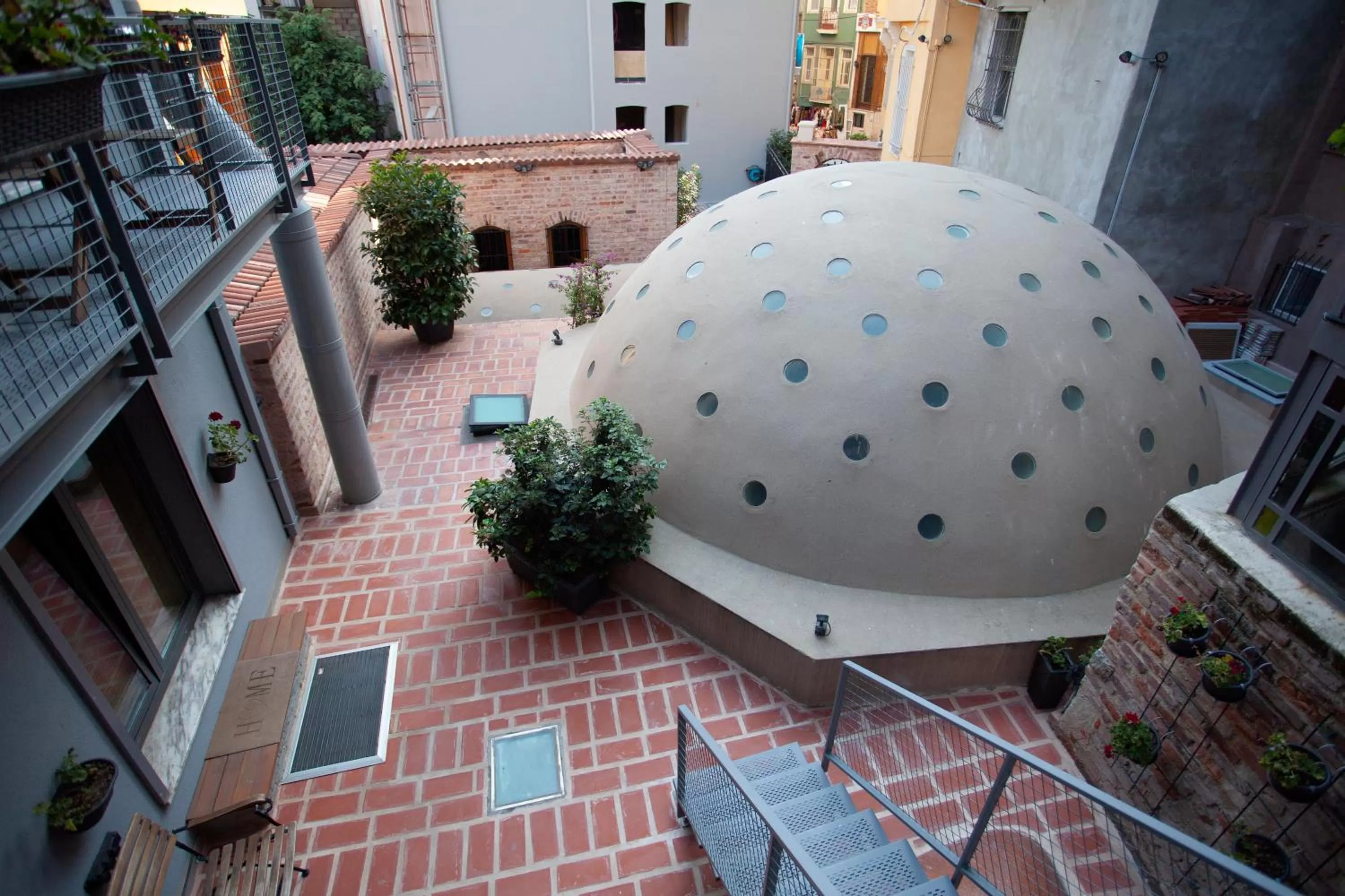 Balcony/Terrace in Hammamhane Hotel