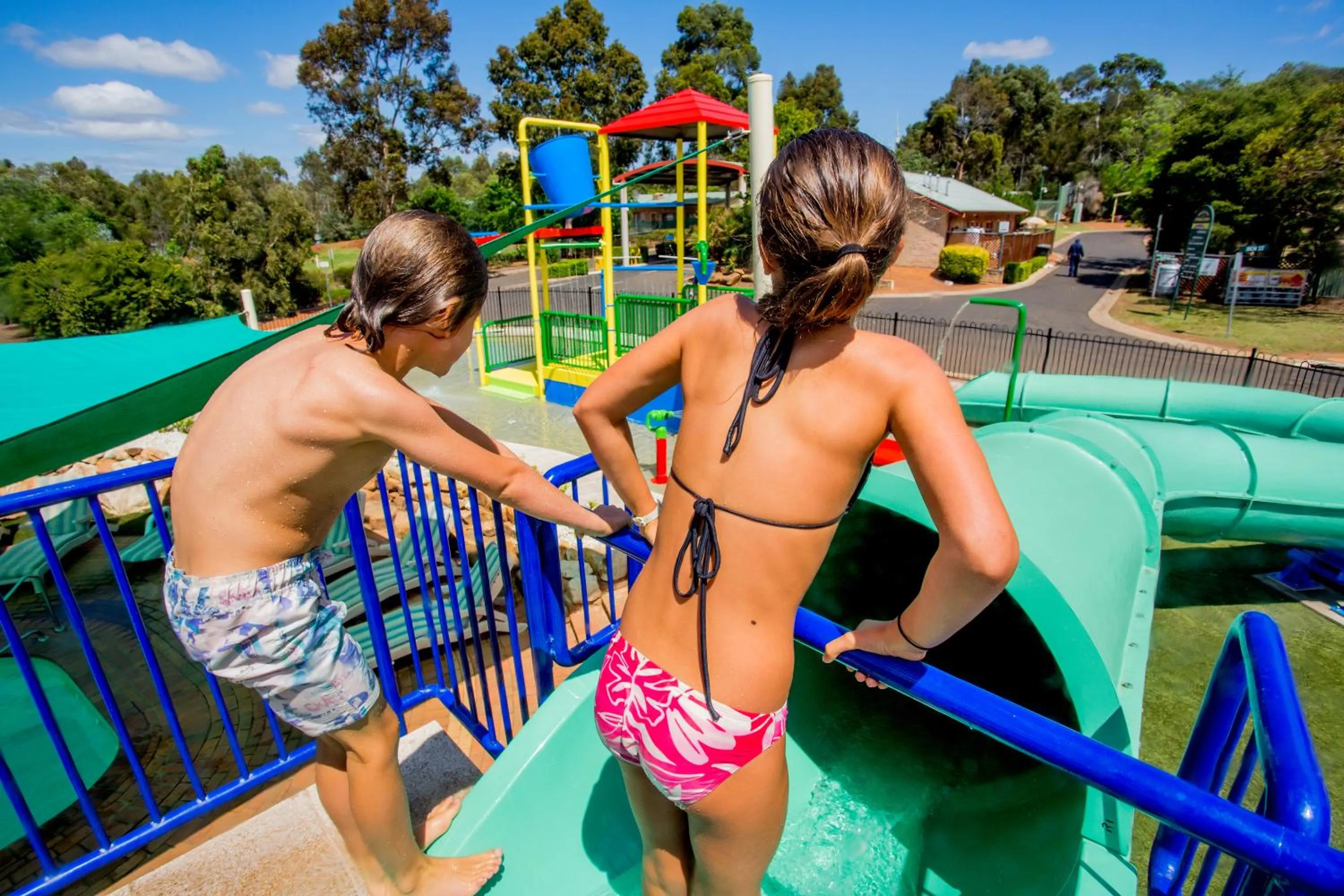 Aqua park in Discovery Parks - Dubbo