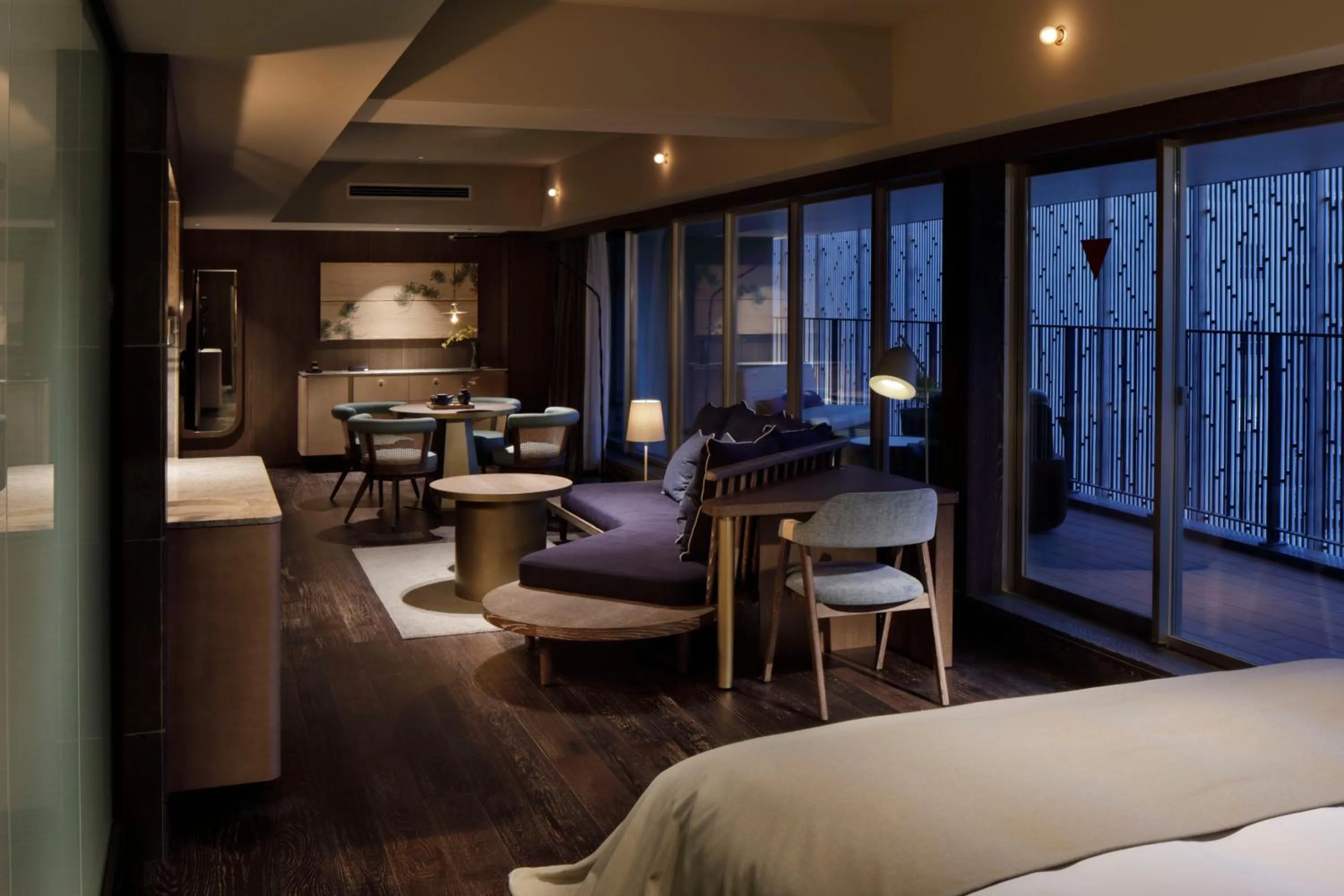 Living room, Bed in GOOD NATURE HOTEL KYOTO