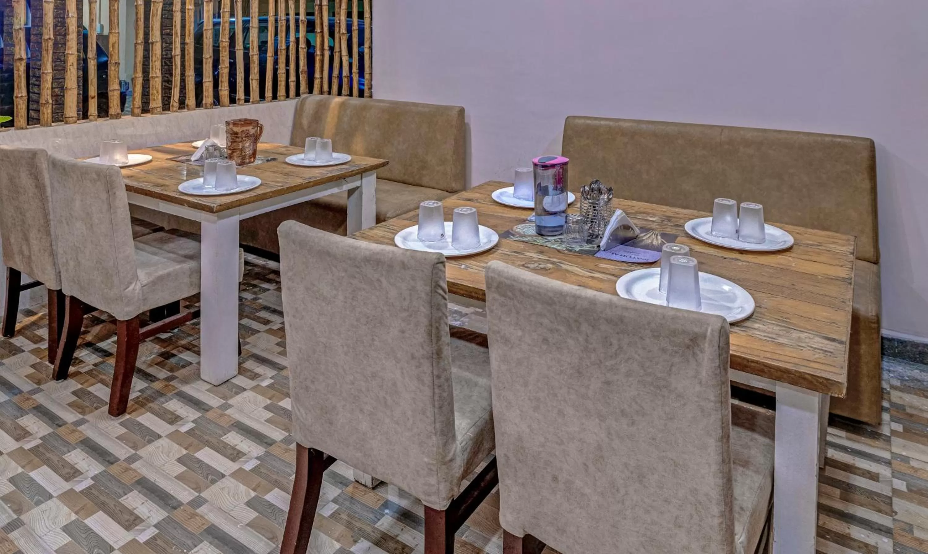 Dining area in Treebo Seven Inn