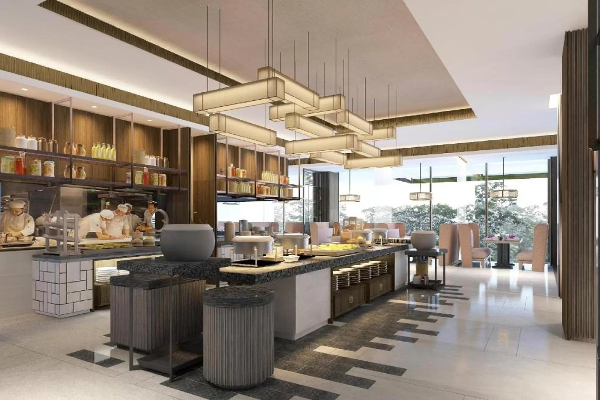 Restaurant/places to eat in Radisson Lampung Kedaton