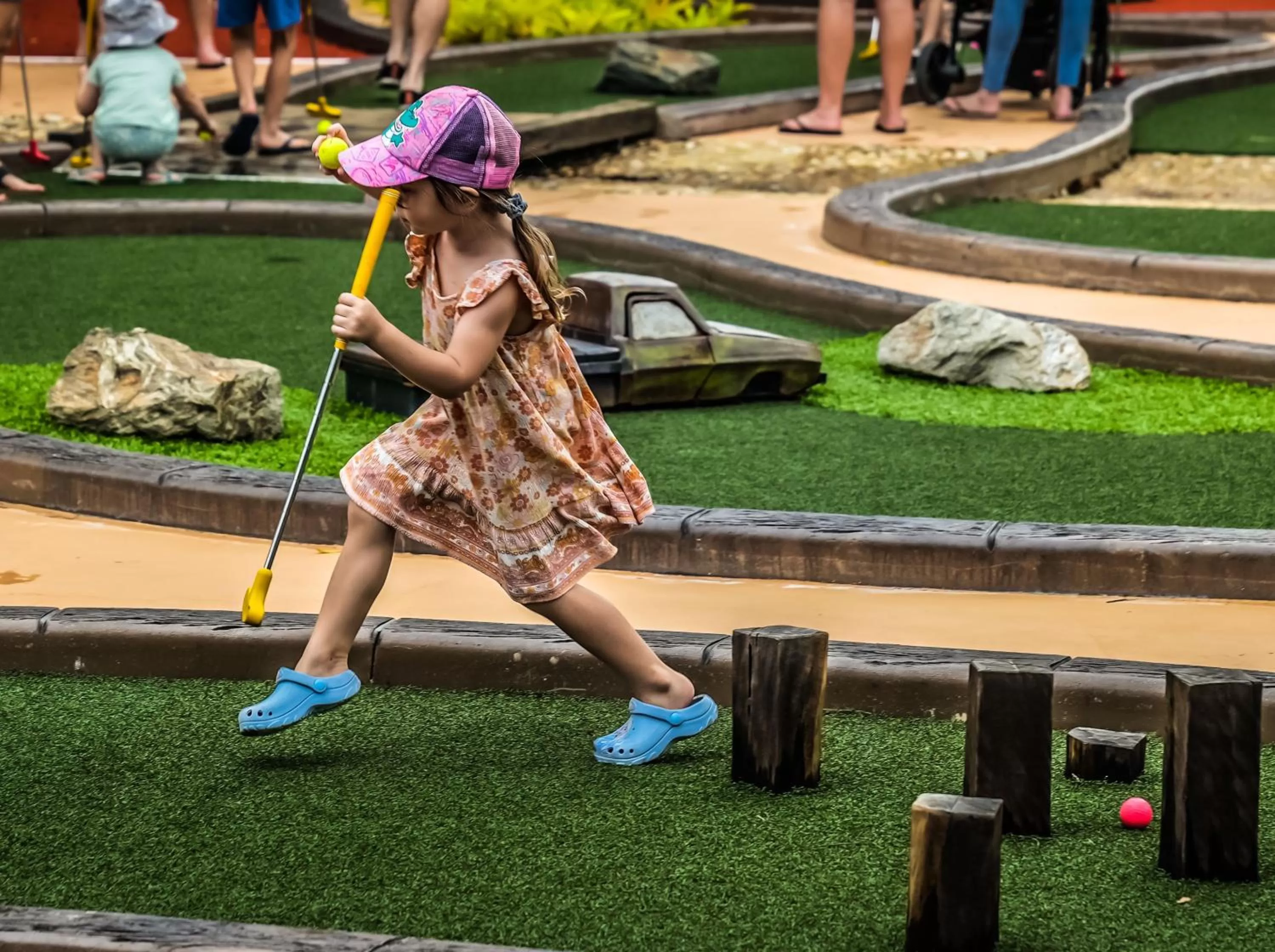 Minigolf in Cairns Colonial Club Resort