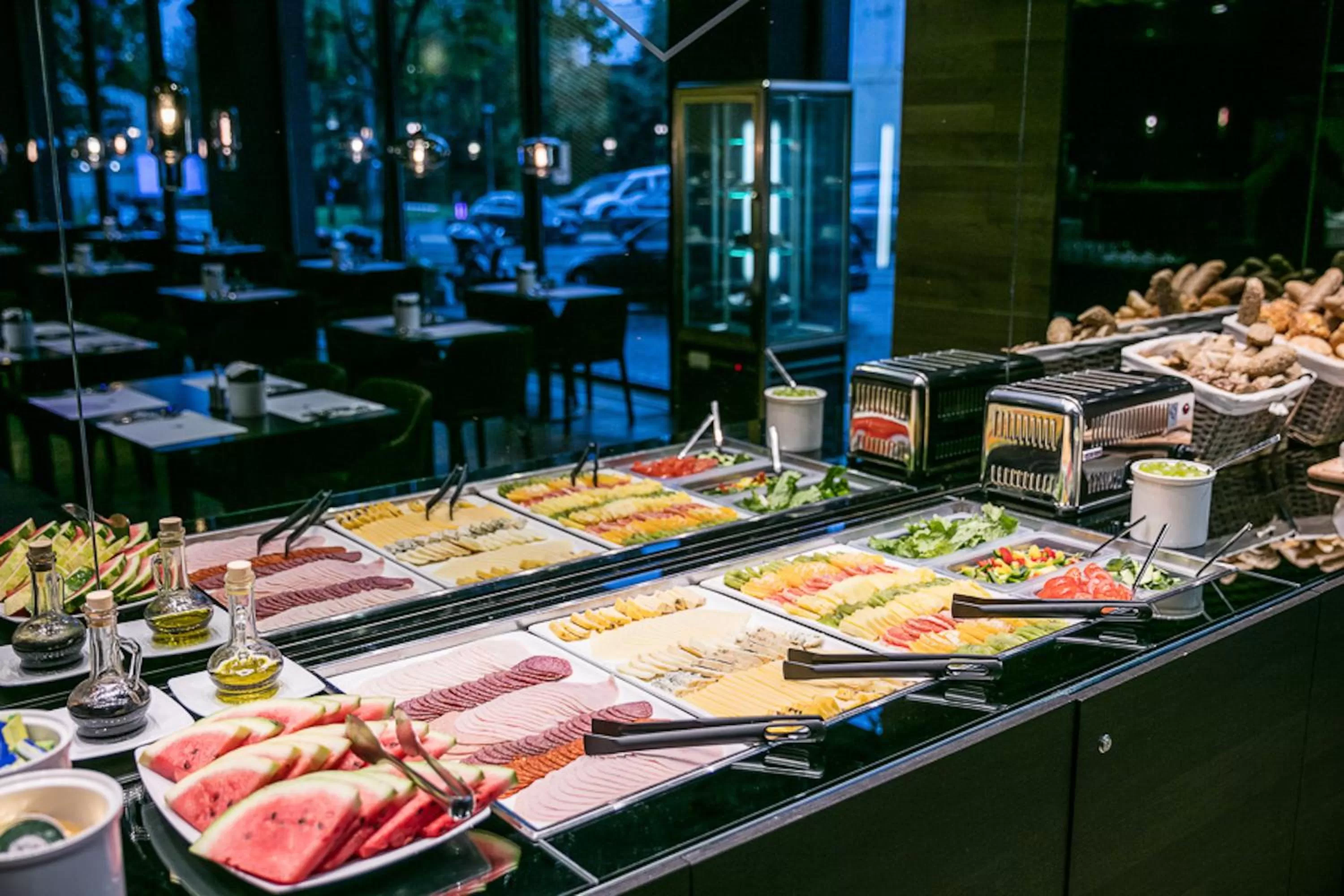 Buffet breakfast in Pytloun Grand Hotel Imperial