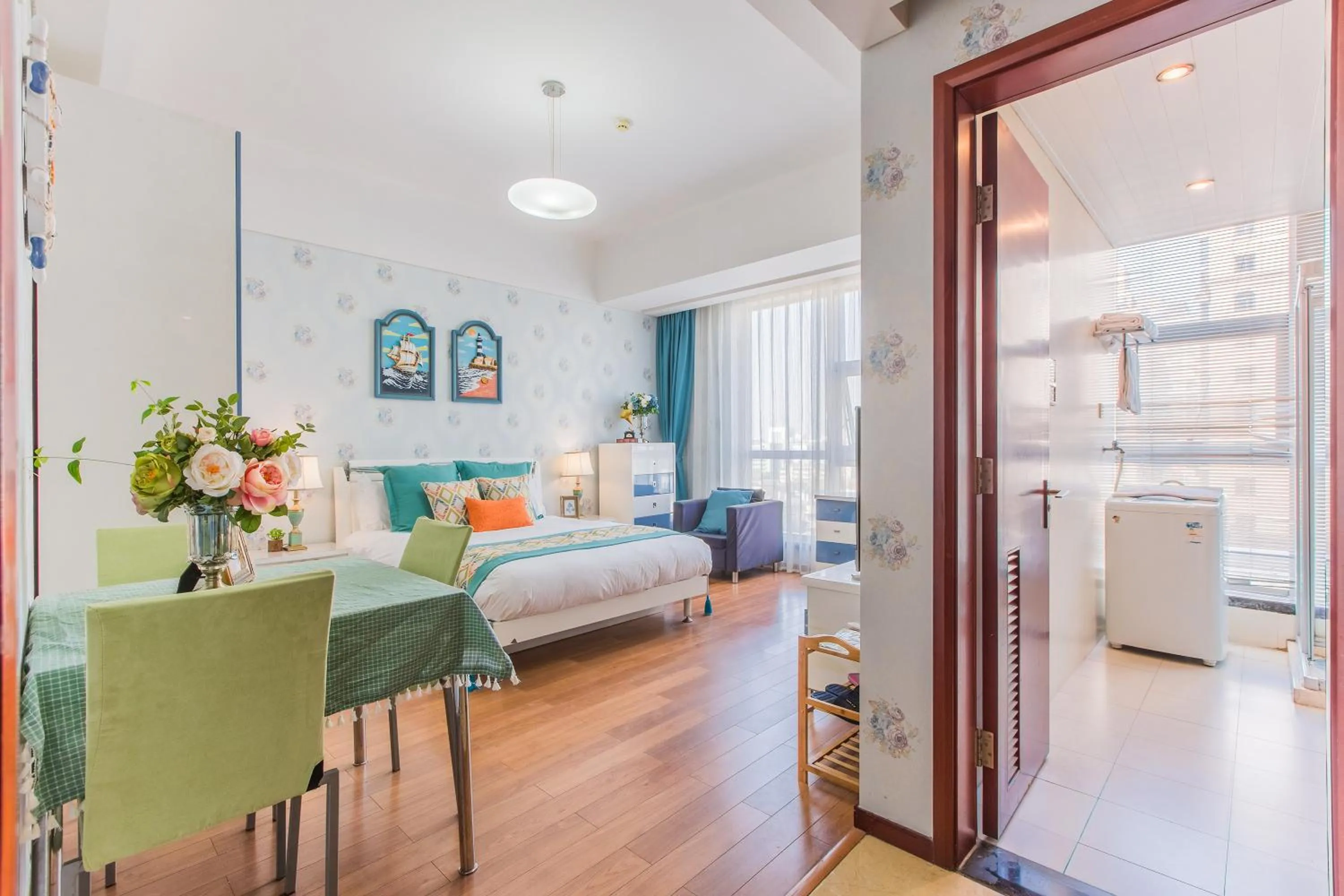 Bed in Westlake 7 Service Apartment