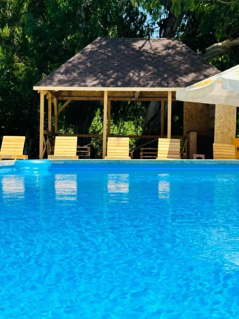 Swimming pool in Vita Gardenia Hotel Tskaltubo