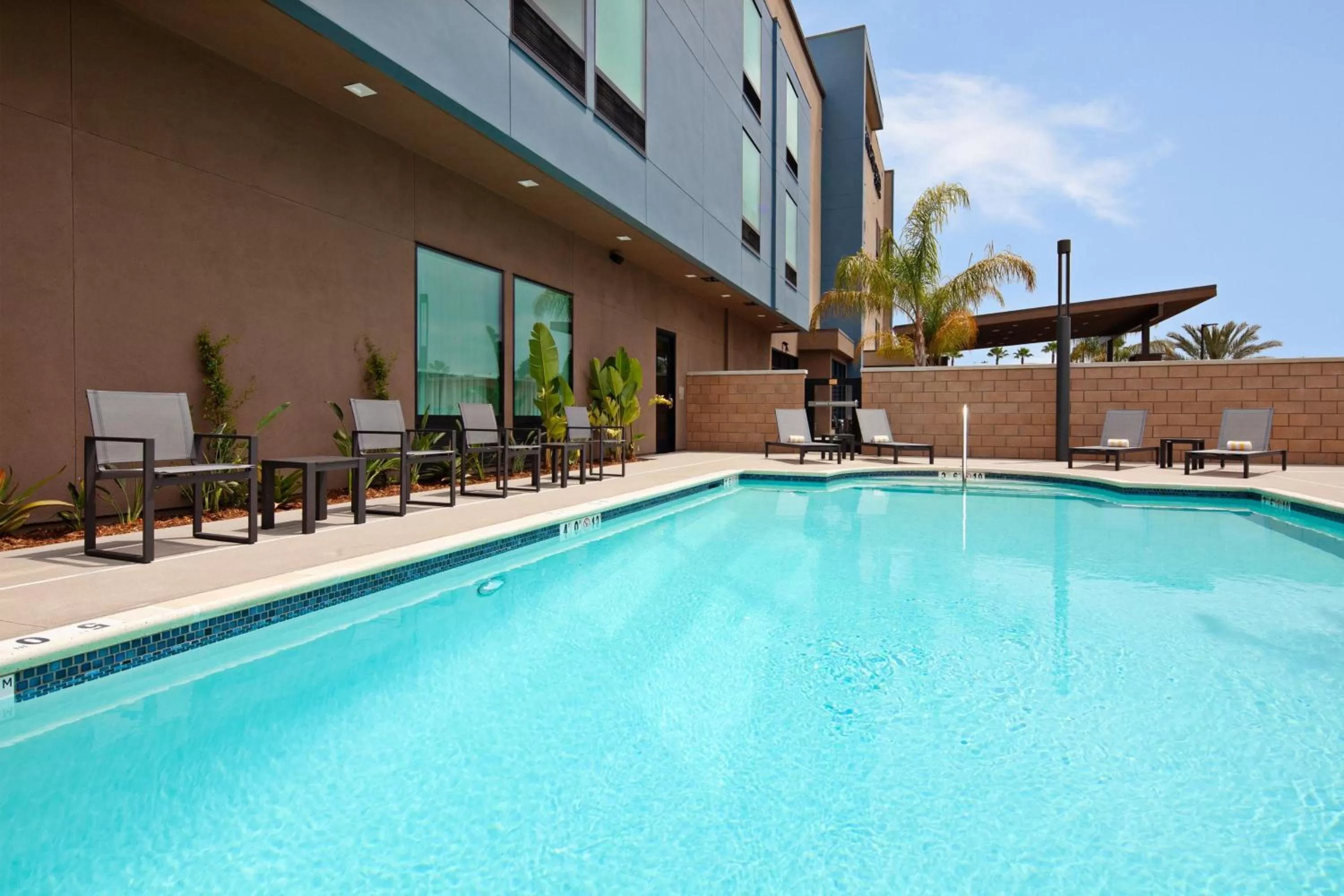 Swimming pool in SpringHill Suites by Marriott Escondido Downtown