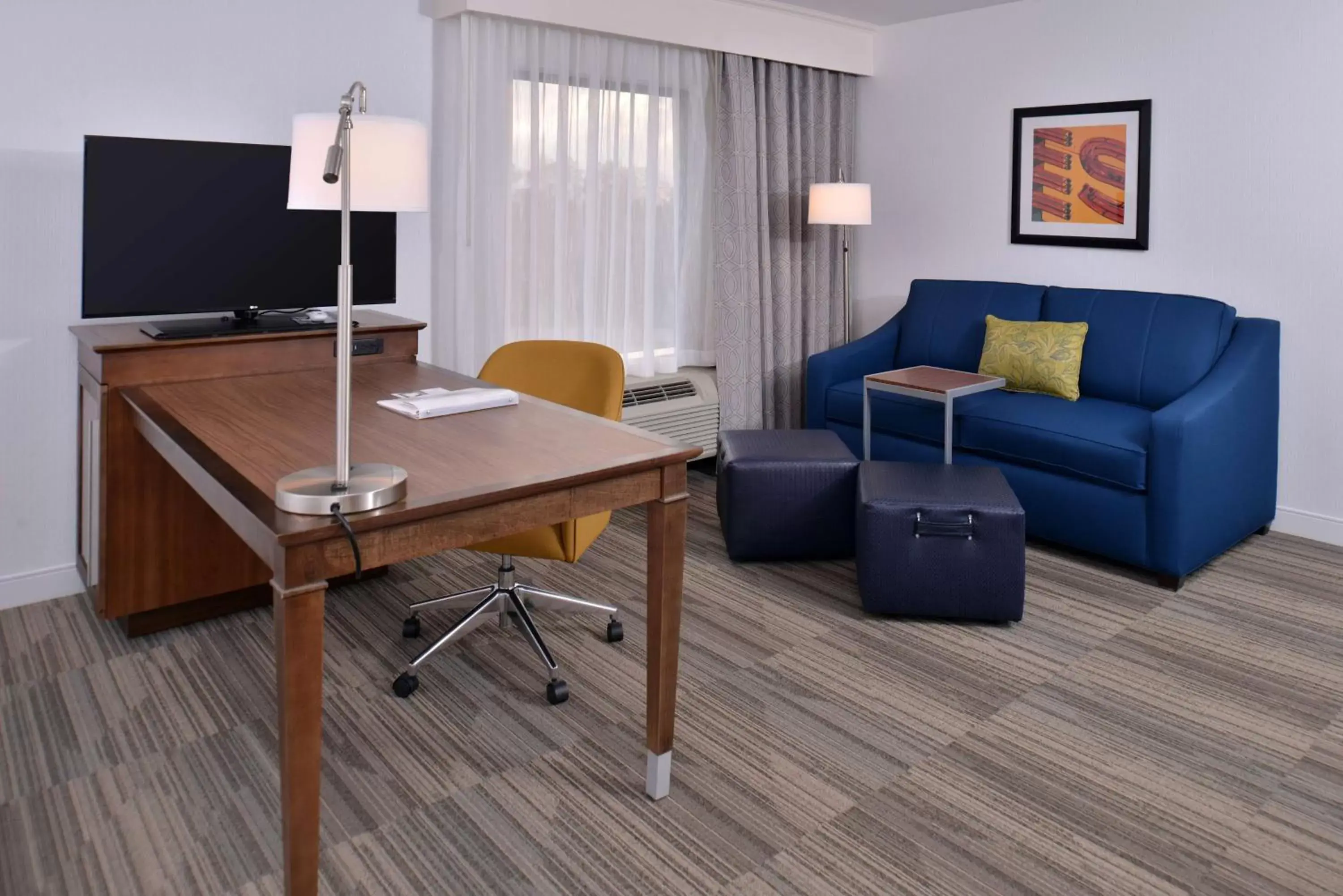 King Studio Suite with Sofa Bed - Hearing Access/Non-Smoking in Hampton Inn & Suites Ann Arbor West King Studio Suite with Sofa Bed - Hearing Access/Non-Smoking in Hampton Inn & Suites Ann Arbor West