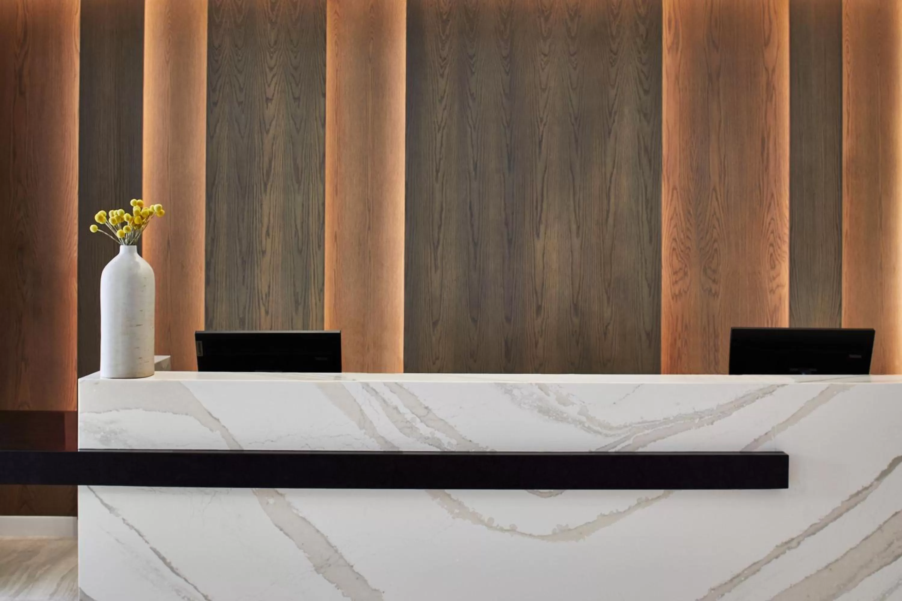 Lobby or reception in AC Hotel by Marriott Orlando Lake Buena Vista