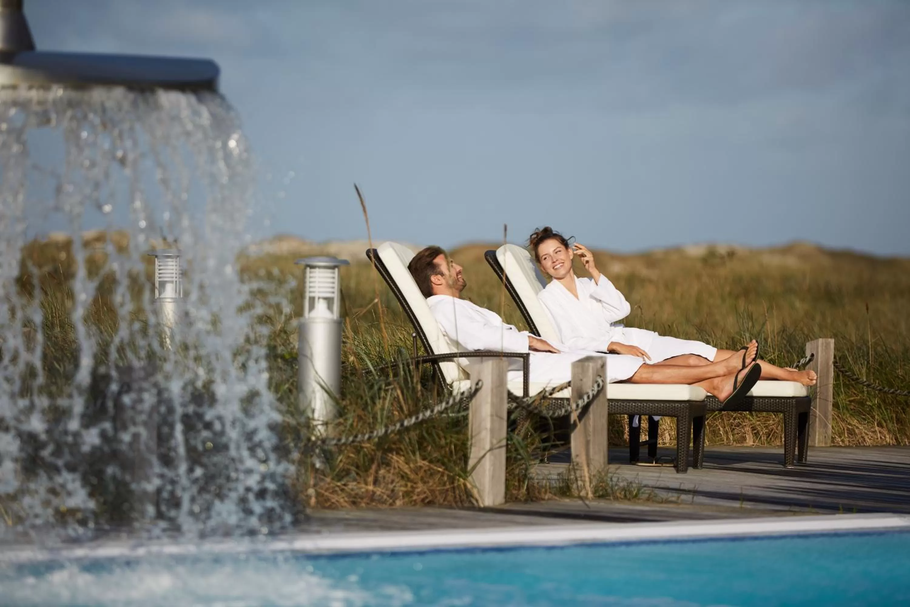 Open Air Bath in Strandgut Resort