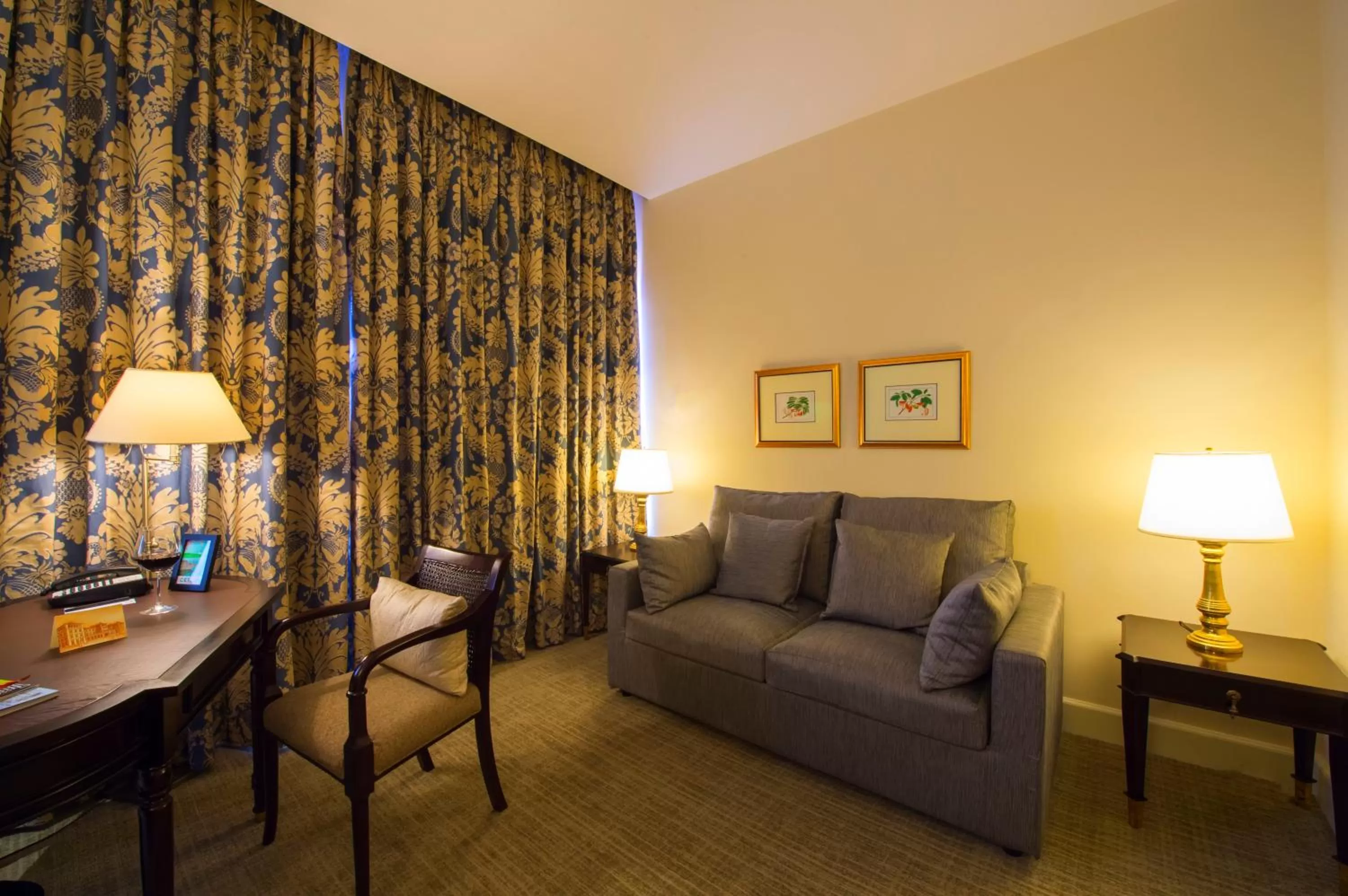 Seating area in Galle Face Hotel