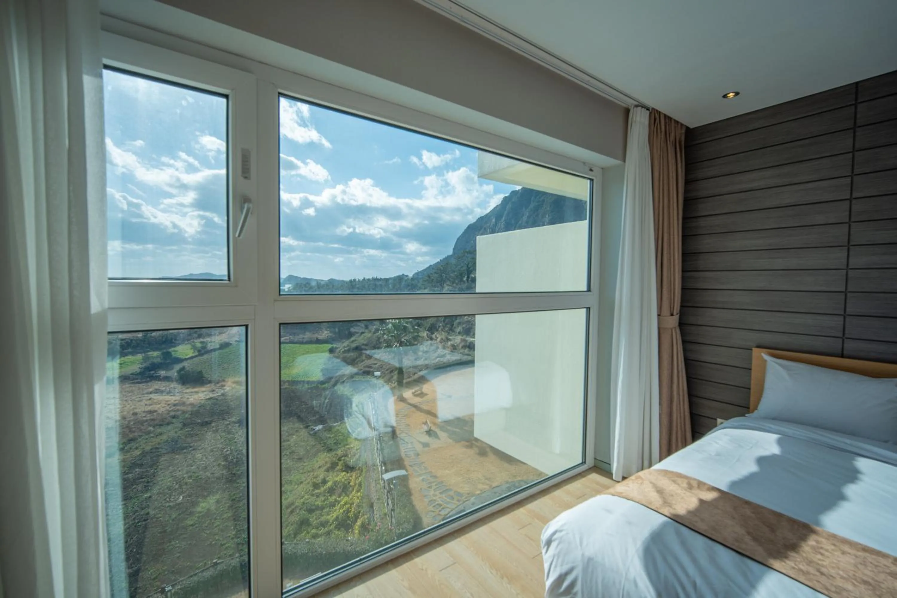 Bed in Y Resort Jeju