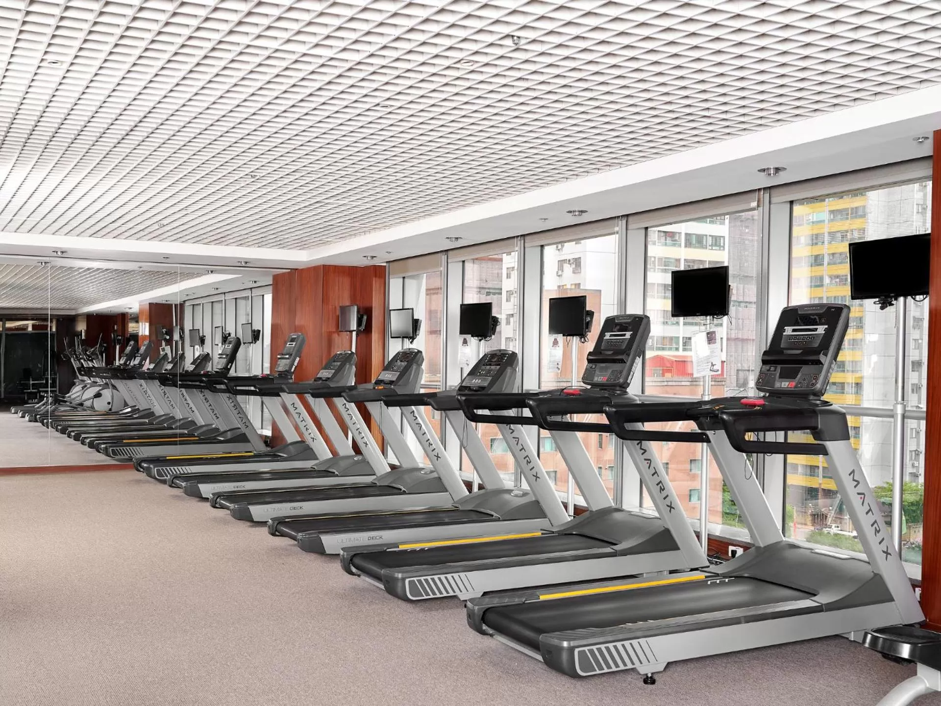 Fitness centre/facilities in Windsor Hotel Taichung