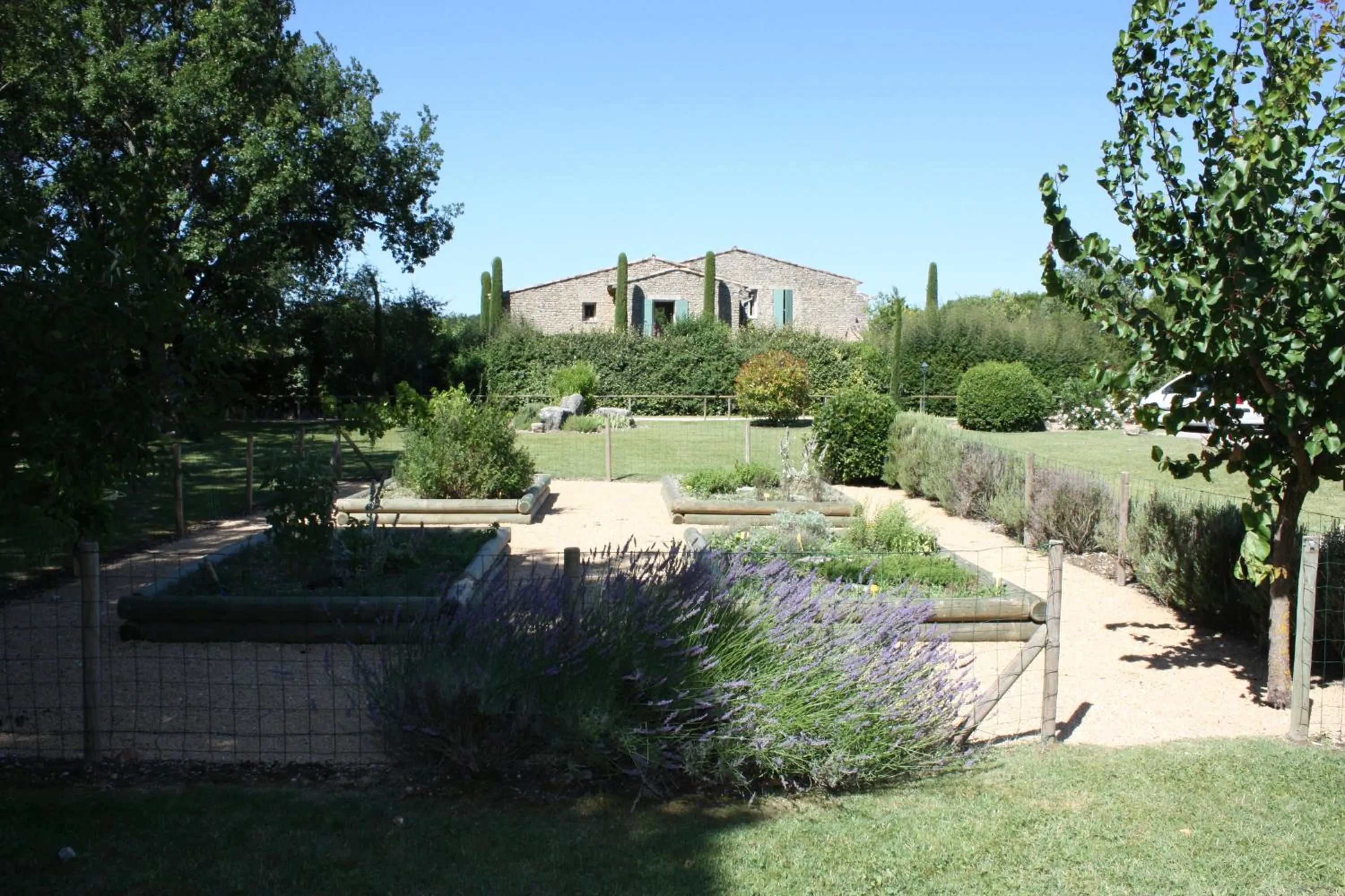 Garden in Mas De La Senancole & Spa