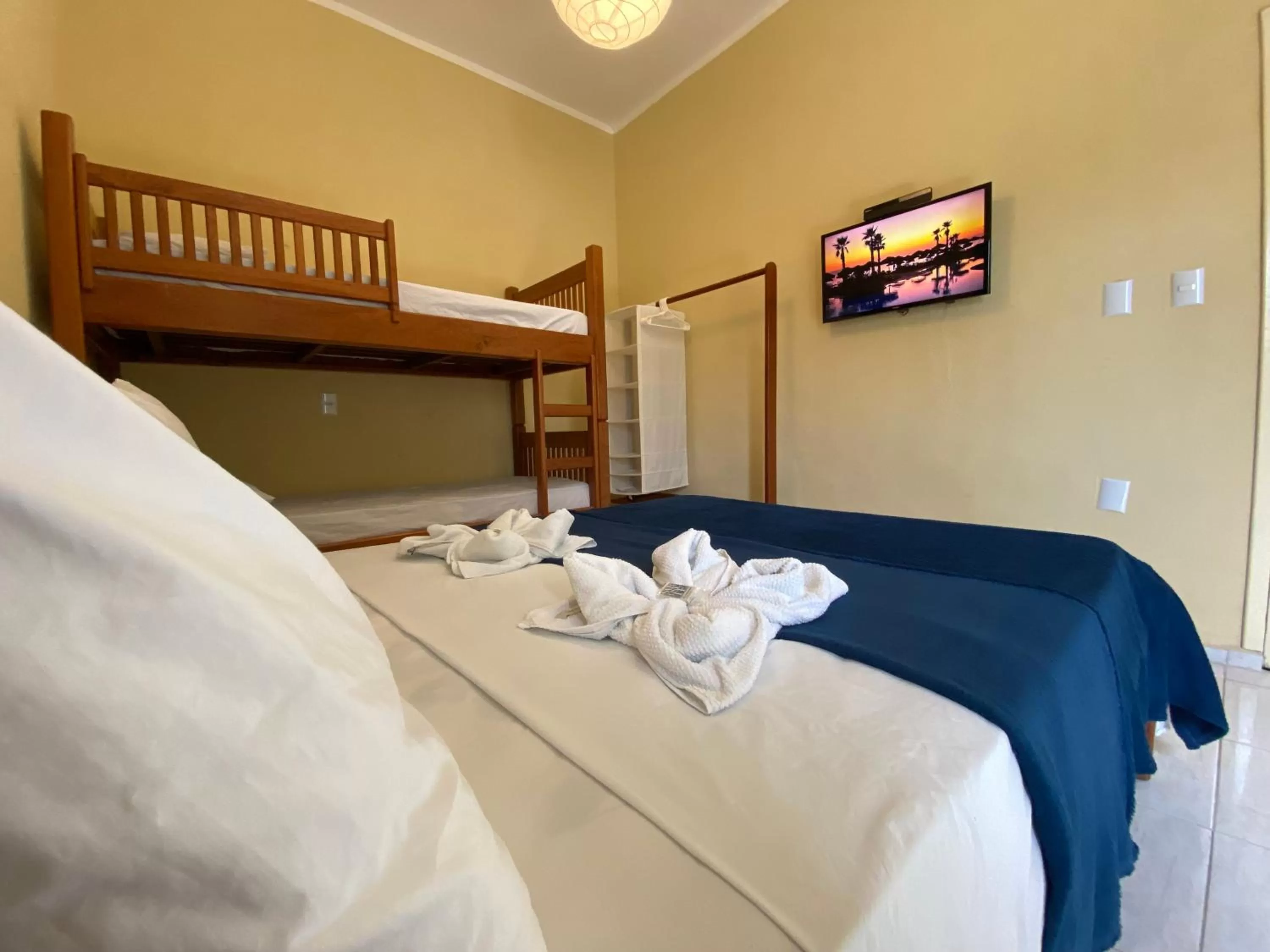 Bed in Refúgio Pousada Fortaleza