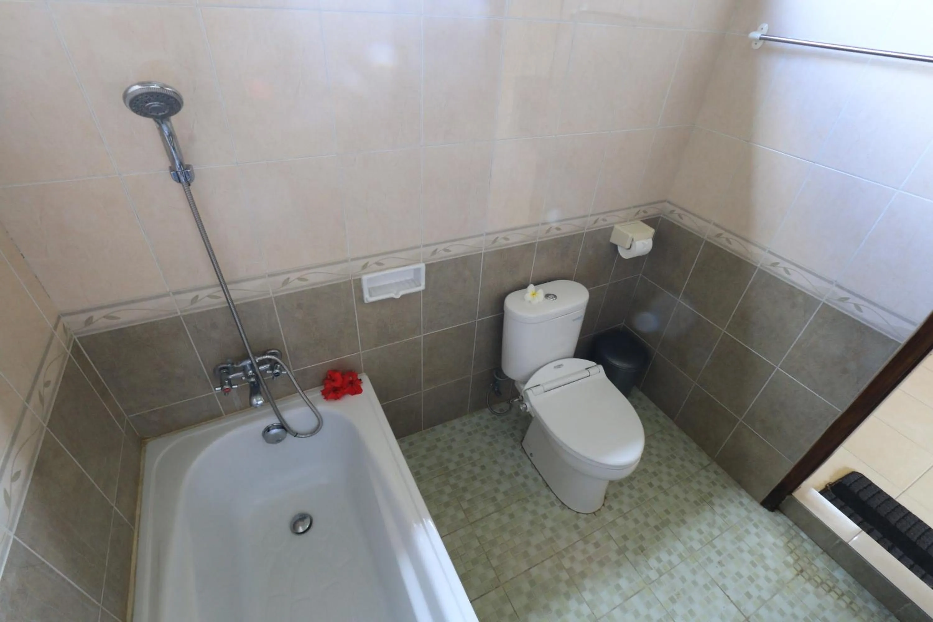 Bathroom in Frangipani Bungalow