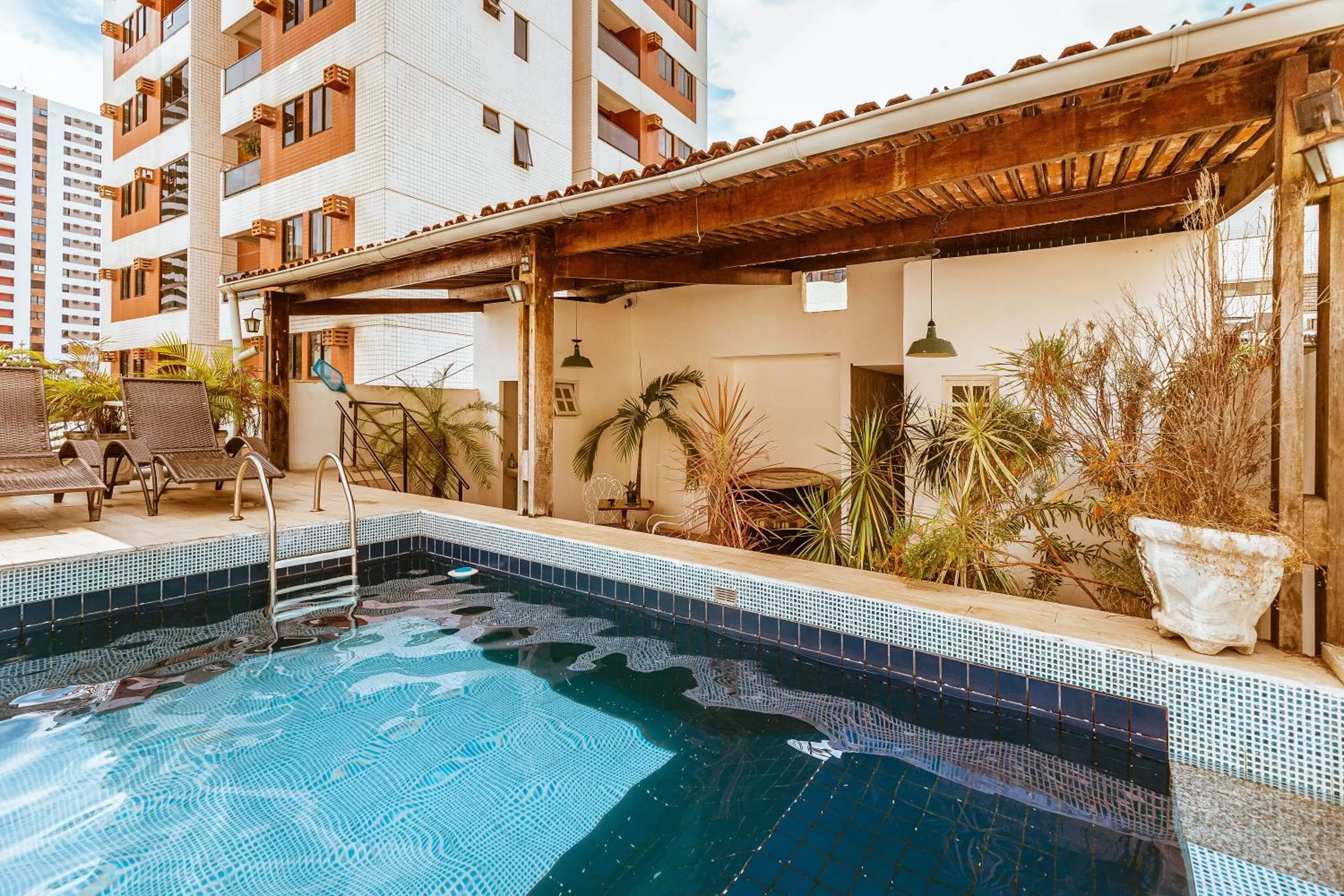 Swimming pool in Vivaz Boutique Hotel